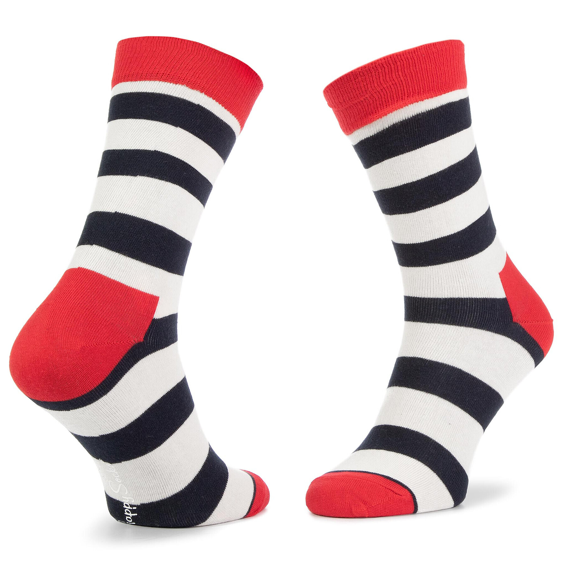 Happy Socks Комплект 3 чифта дълги чорапи мъжки XSTR08-6000 Тъмносин - Pepit.bg