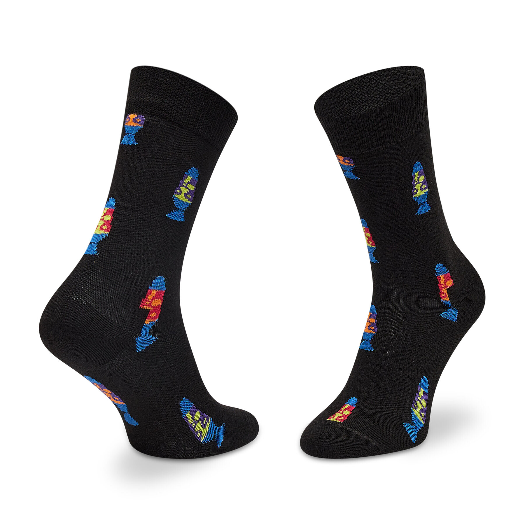 Happy Socks Комплект 3 чифта дълги чорапи мъжки XTHR08-0200 Розов - Pepit.bg