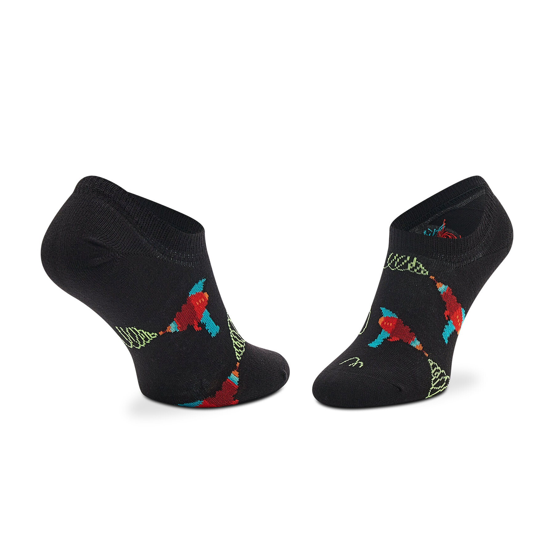 Happy Socks Комплект 3 чифта терлик унисекс SAU39-6300 Цветен - Pepit.bg