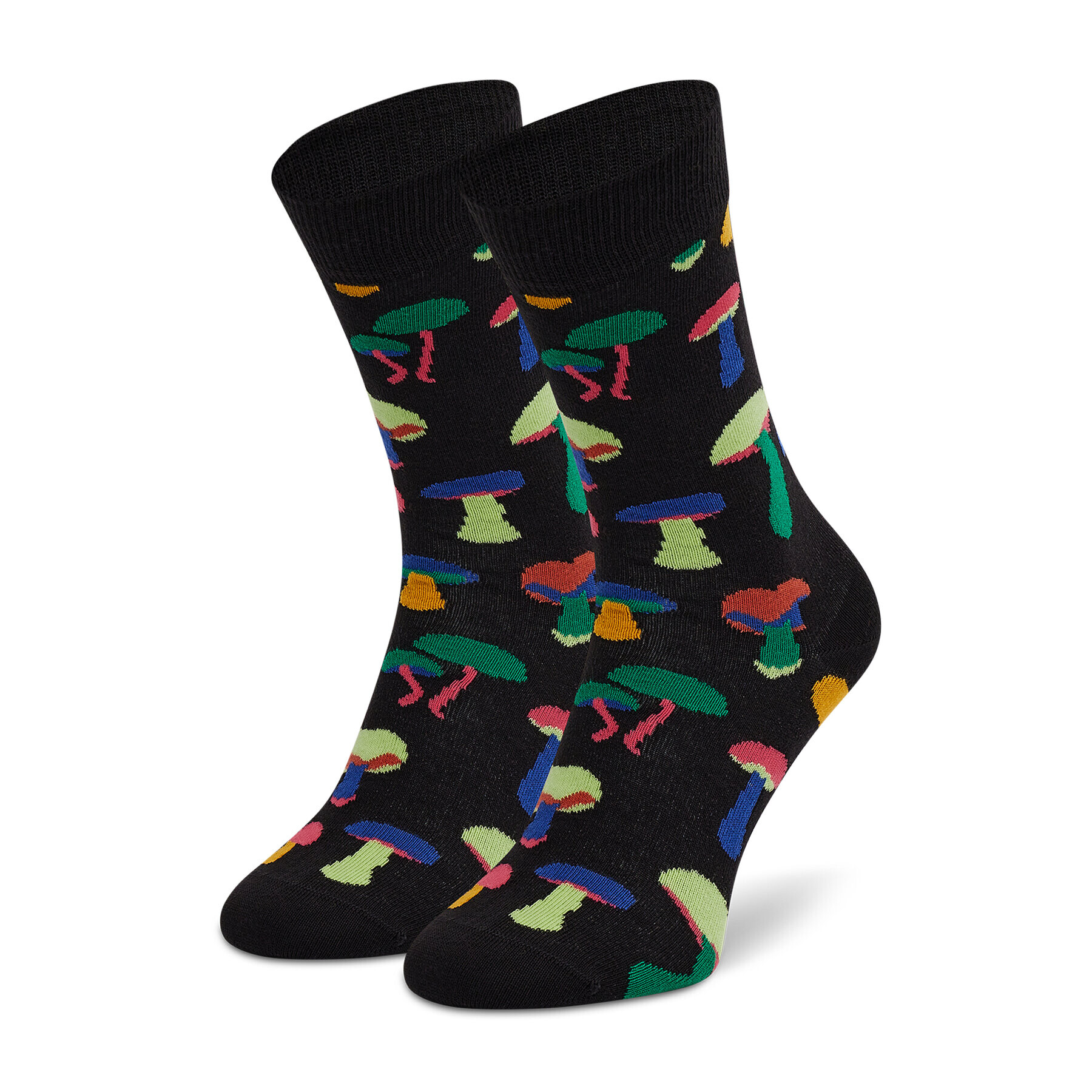 Happy Socks Комплект 4 чифта дълги чорапи мъжки XITW09-7300 Черен - Pepit.bg
