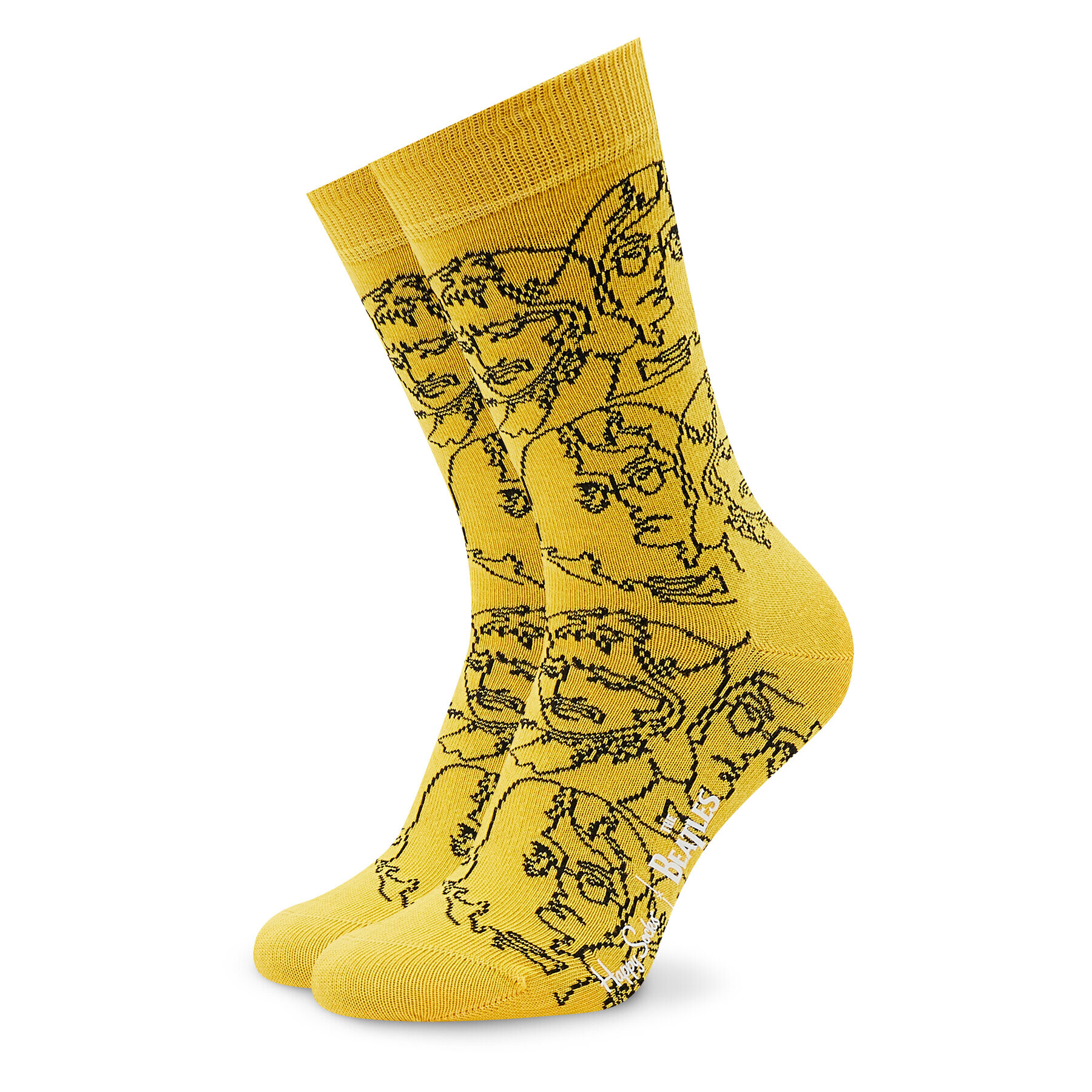 Happy Socks Комплект 4 чифта дълги чорапи унисекс The Beathles XBEA09-0200 Цветен - Pepit.bg