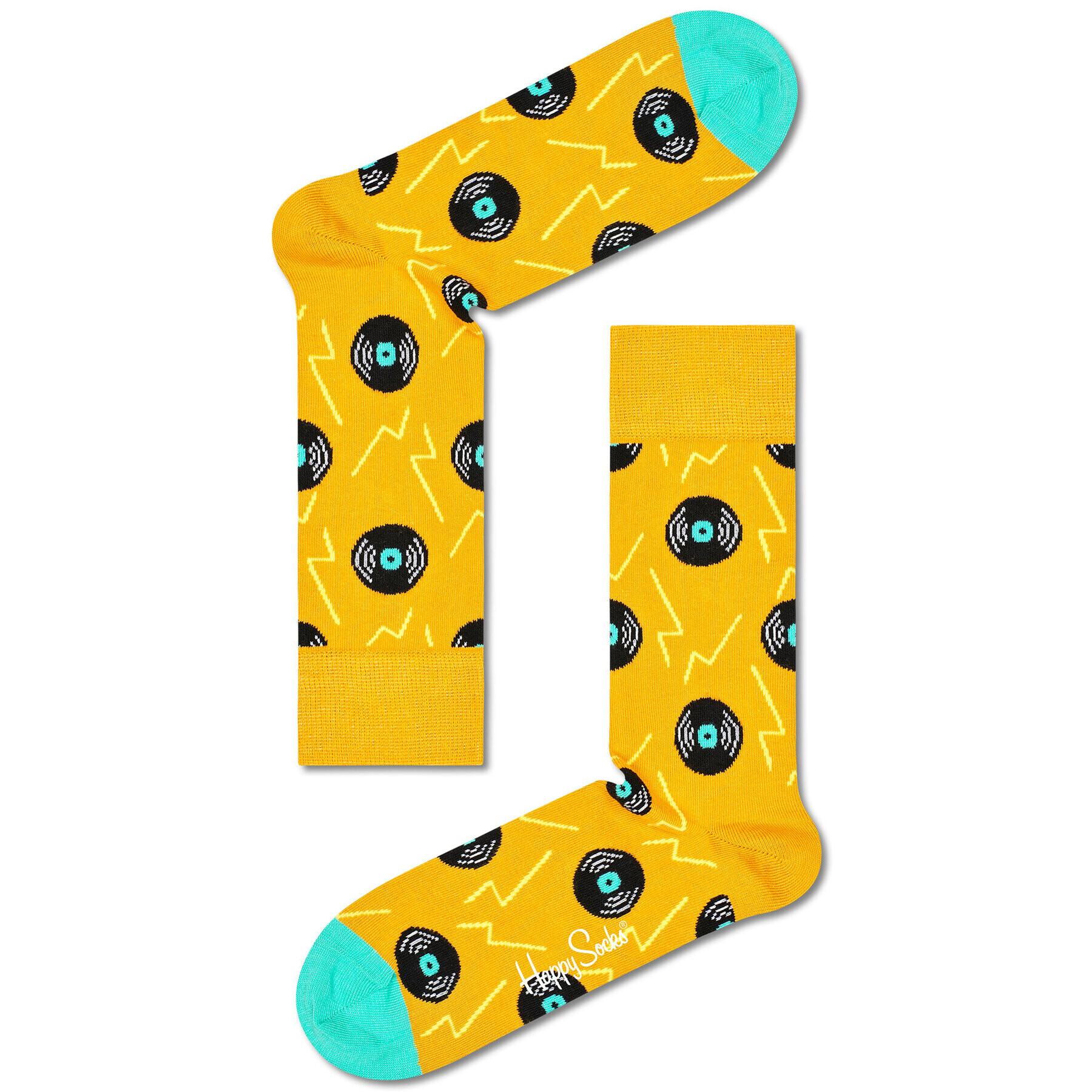 Happy Socks Комплект 4 чифта дълги чорапи унисекс XATD09-0200 Цветен - Pepit.bg