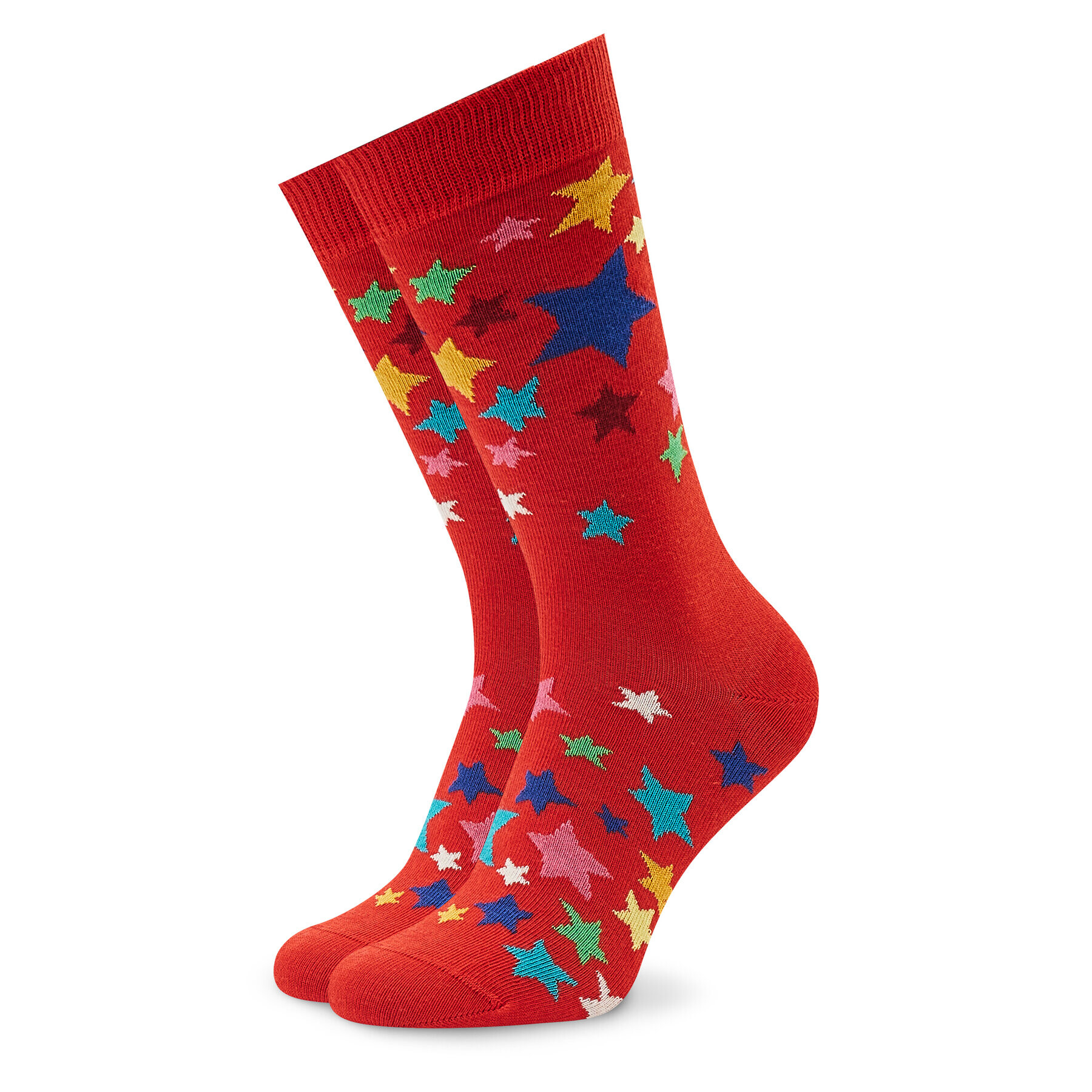 Happy Socks Комплект 4 чифта дълги чорапи унисекс XHBG09-4300 Цветен - Pepit.bg