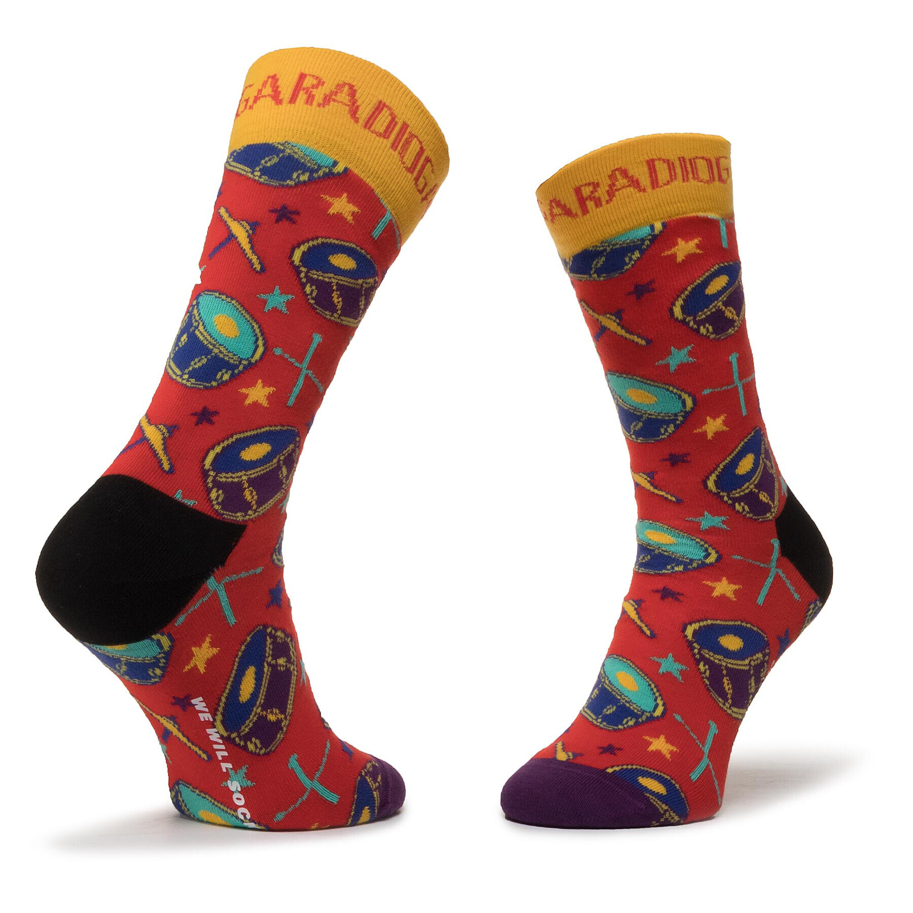 Happy Socks Омплект 6 чифта дълги чорапи унисекс XQUE10-0100 Цветен - Pepit.bg