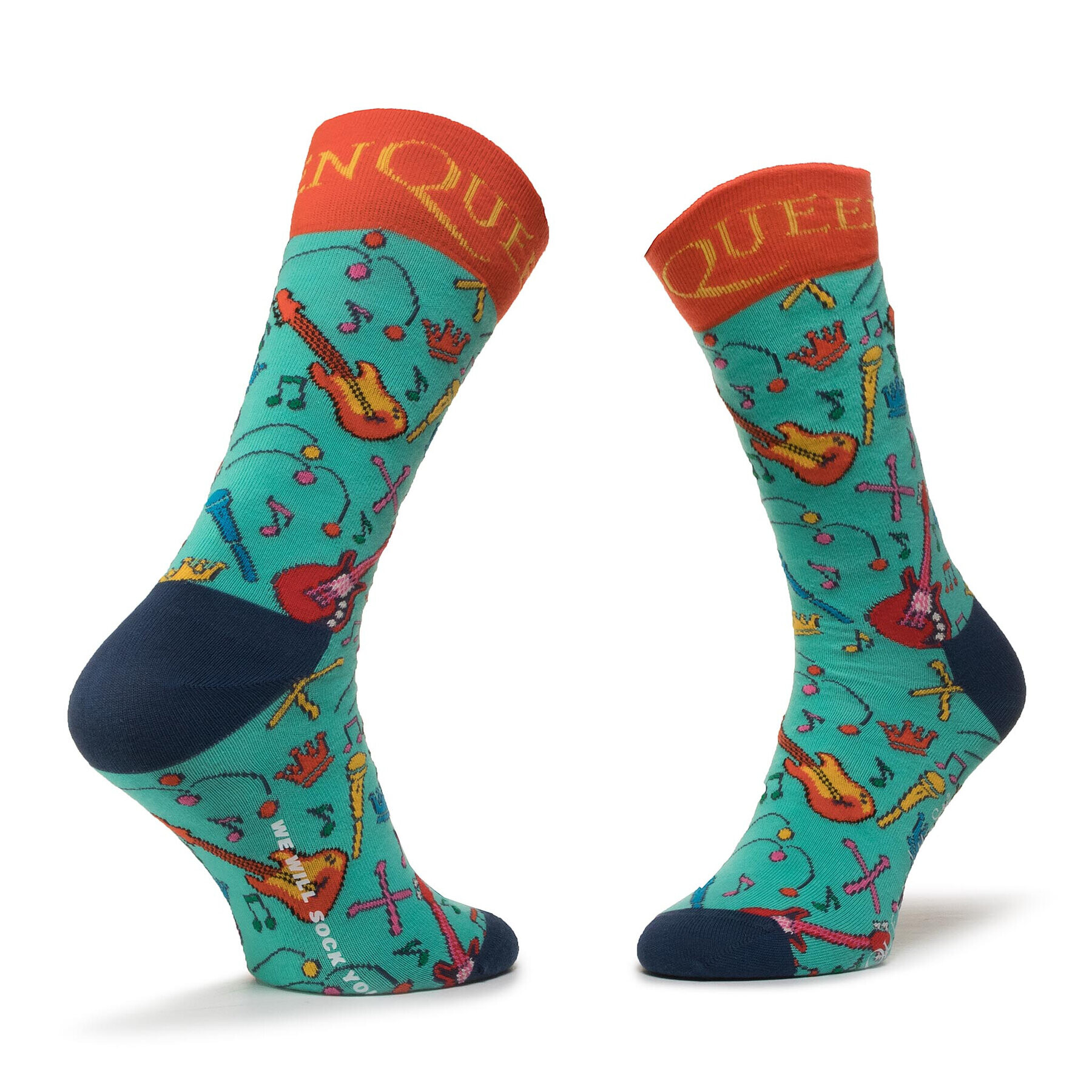Happy Socks Омплект 6 чифта дълги чорапи унисекс XQUE10-0100 Цветен - Pepit.bg