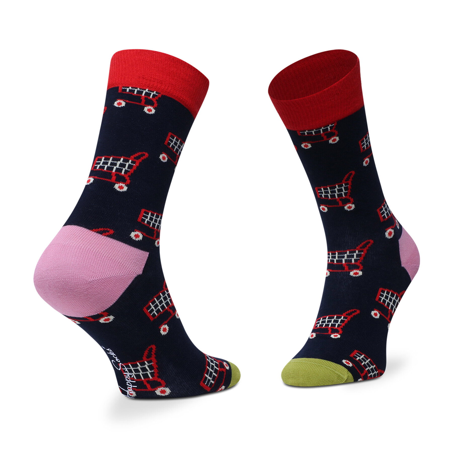 Happy Socks Омплект 7 чифта дълги чорапи унисекс XSDS15-0200 Цветен - Pepit.bg