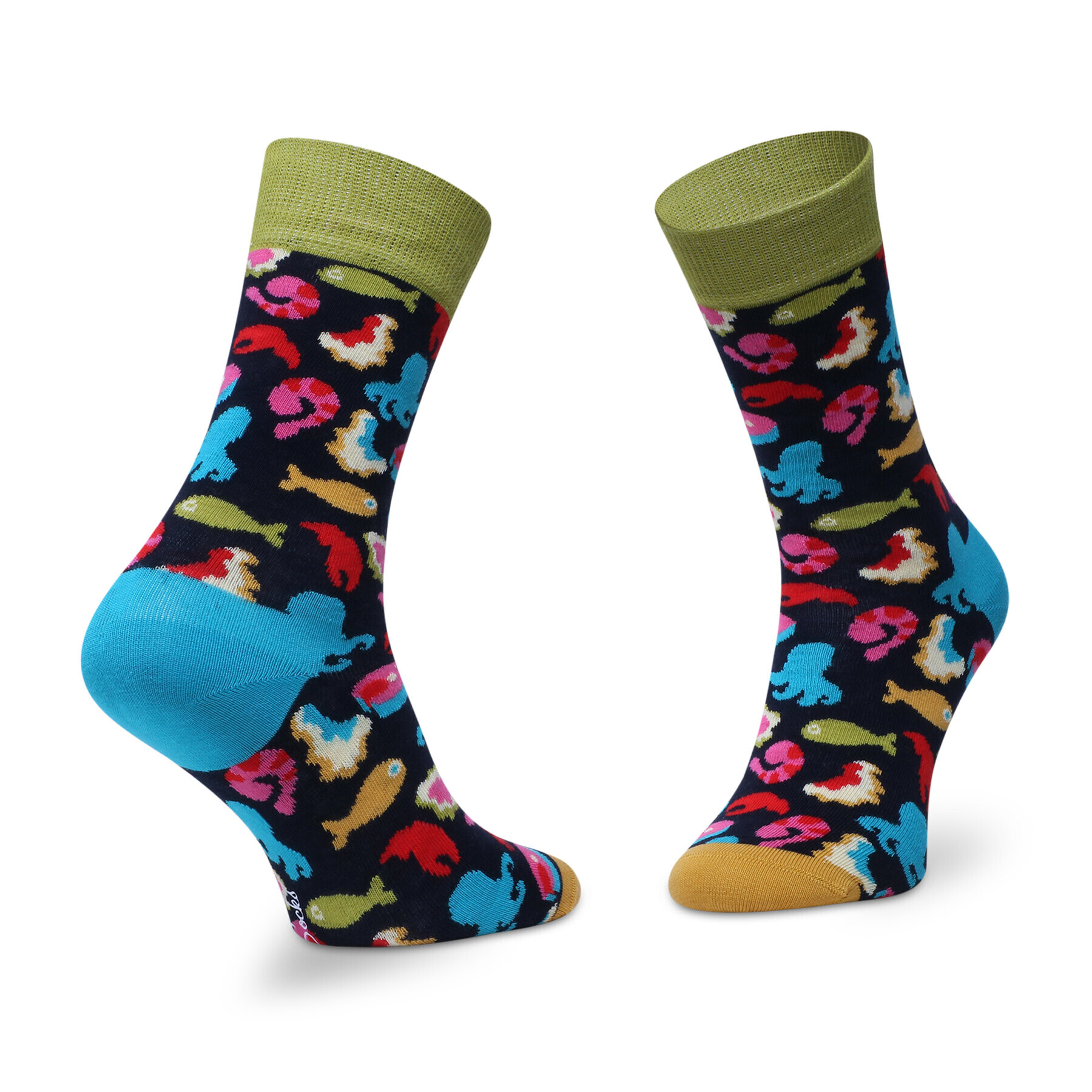 Happy Socks Омплект 7 чифта дълги чорапи унисекс XSDS15-0200 Цветен - Pepit.bg