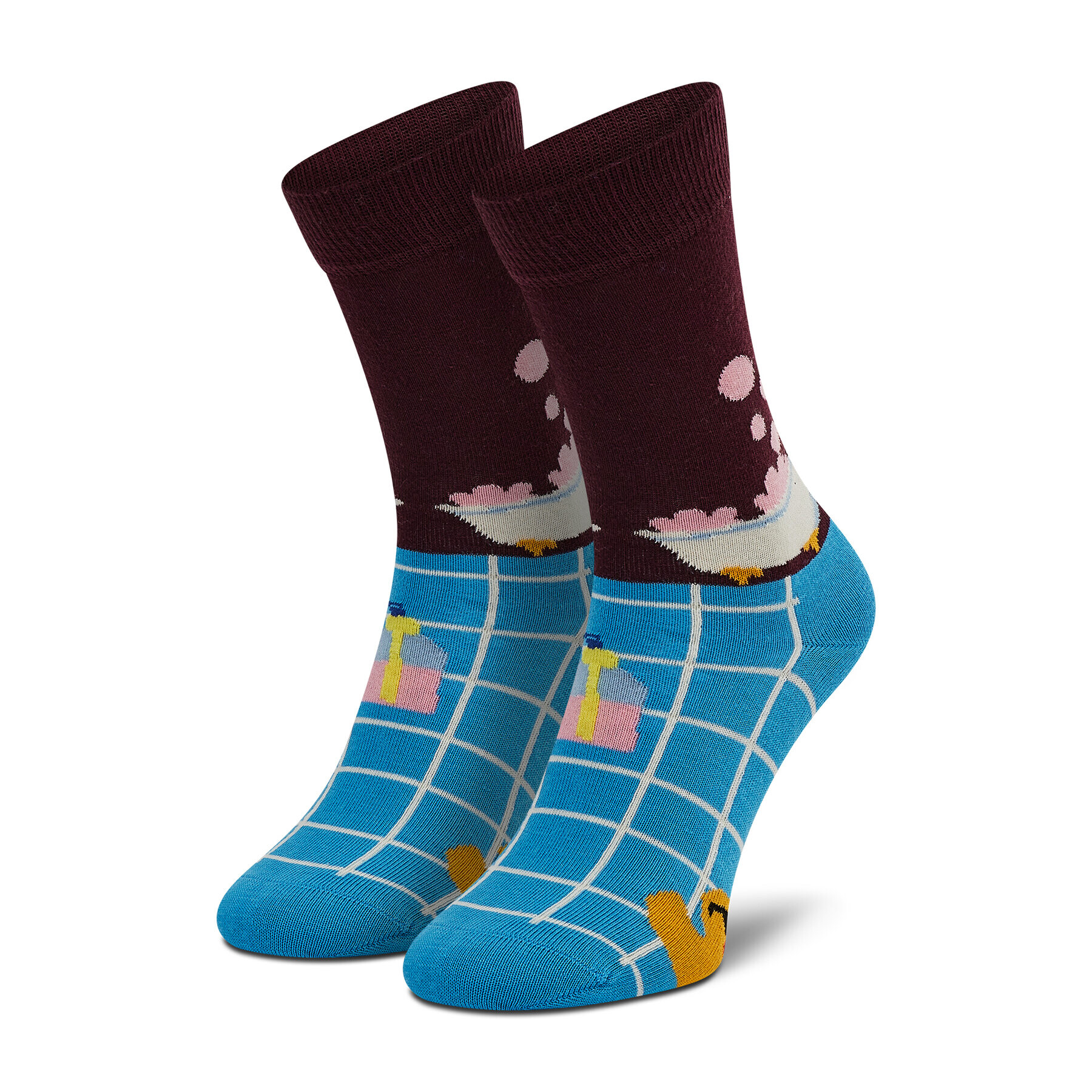 Happy Socks Омплект 7 чифта дълги чорапи унисекс XSEV15-0200 Цветен - Pepit.bg