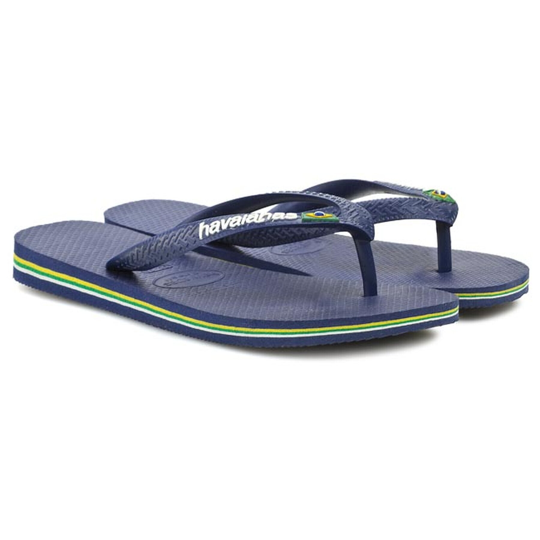 Havaianas Джапанки Brasil Logo 41108500555 Тъмносин - Pepit.bg