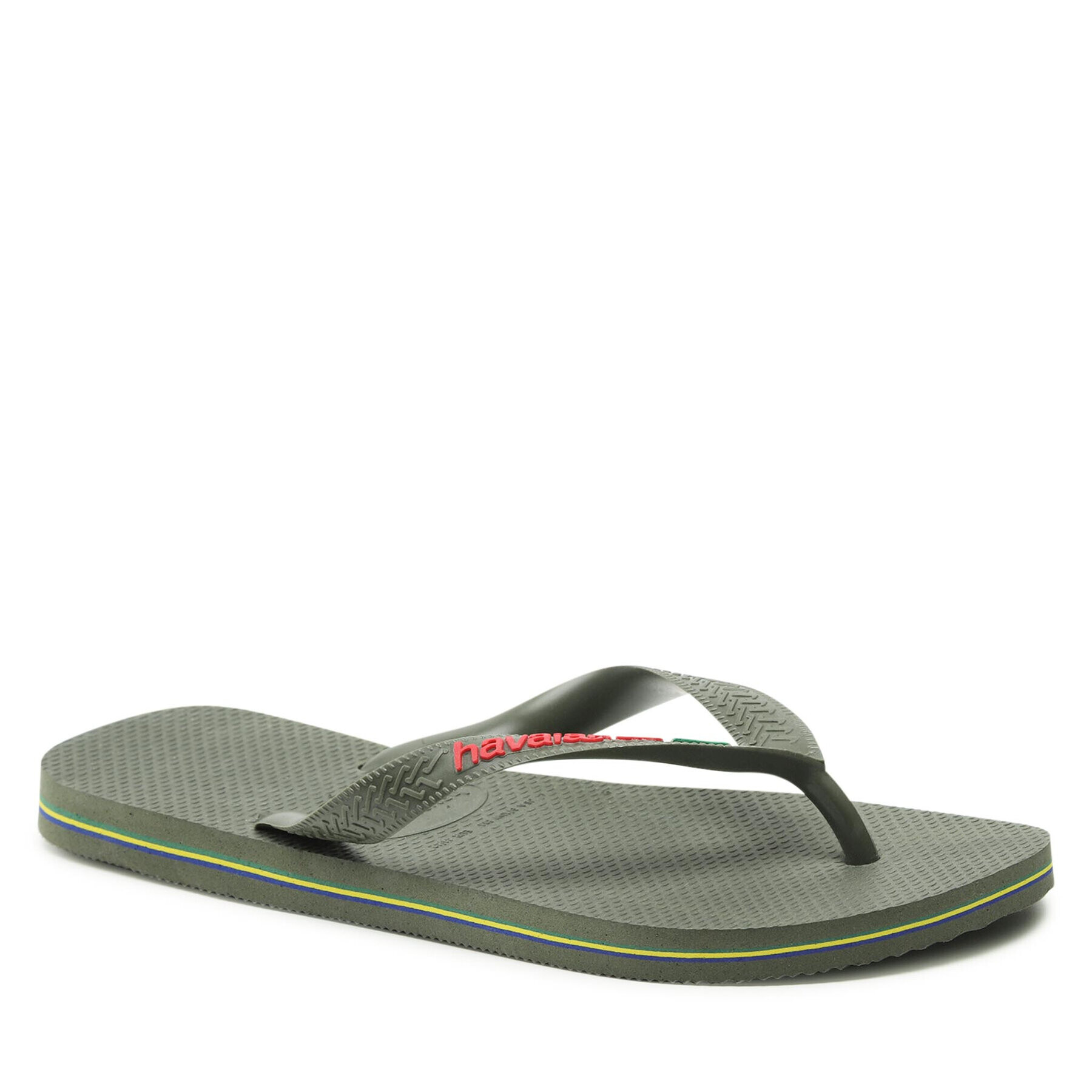 Havaianas Джапанки Brasil Logo 41108500869 Зелен - Pepit.bg