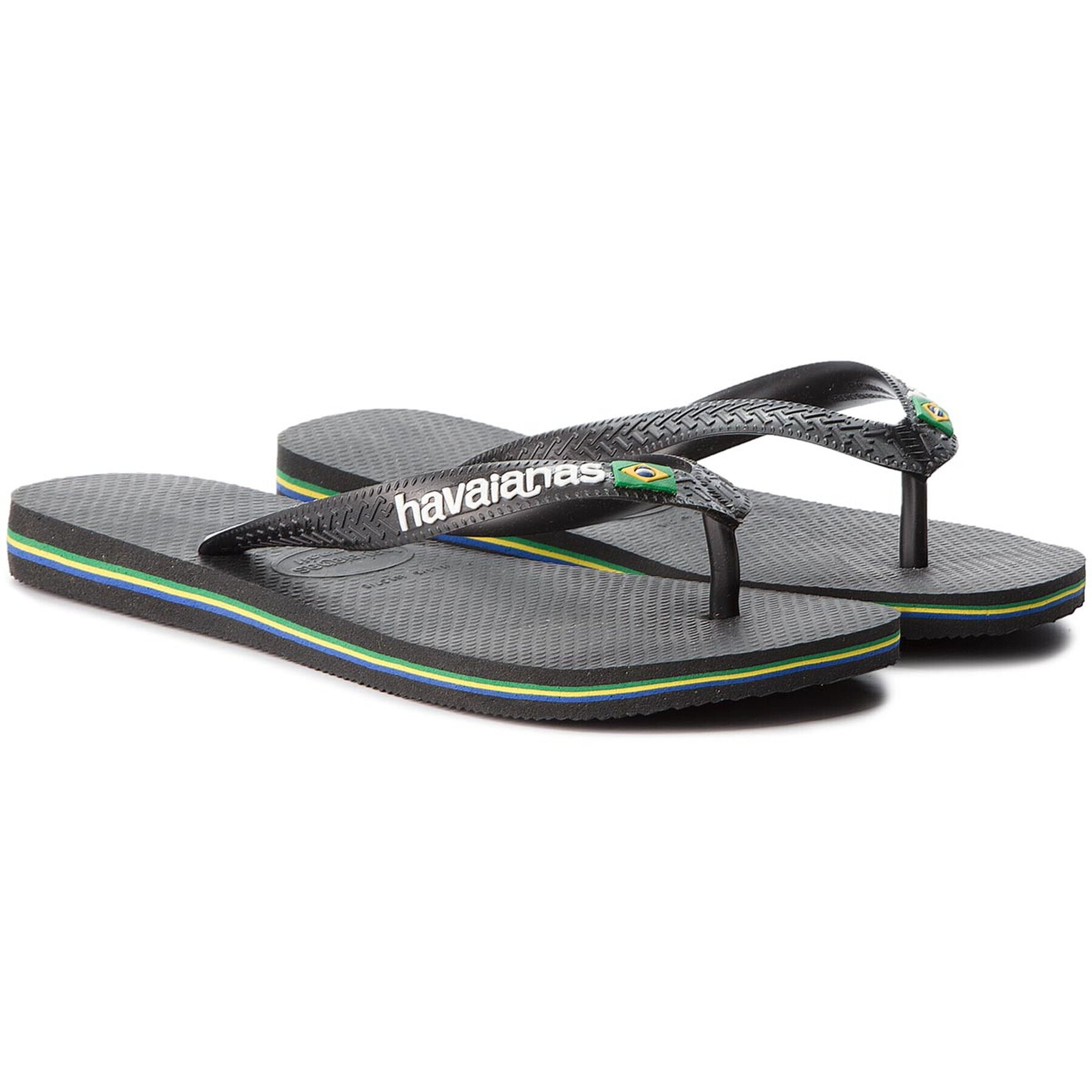 Havaianas Джапанки Brasil Logo 41108501069 Черен - Pepit.bg