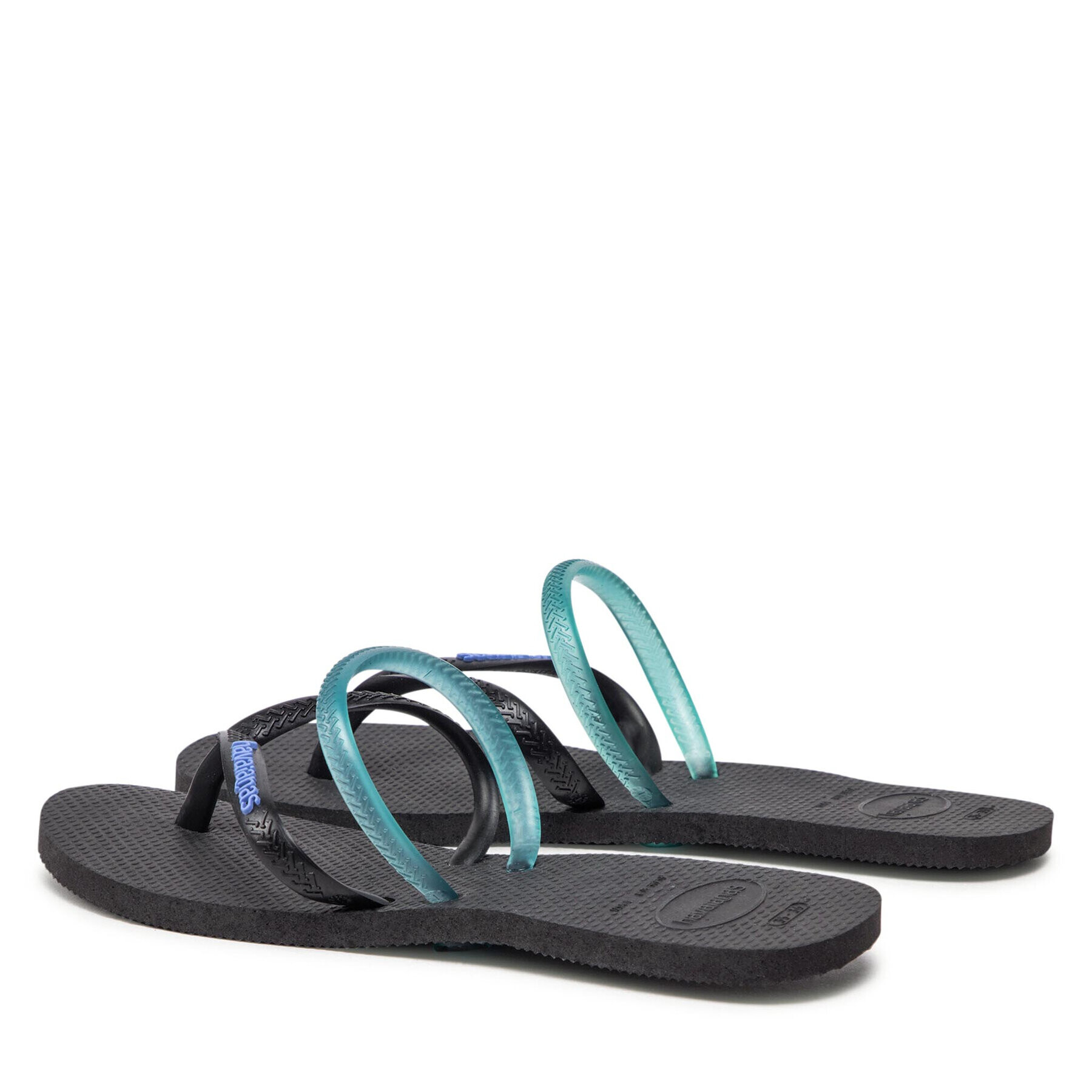 Havaianas Джапанки Flat Duo 41472370090 Черен - Pepit.bg