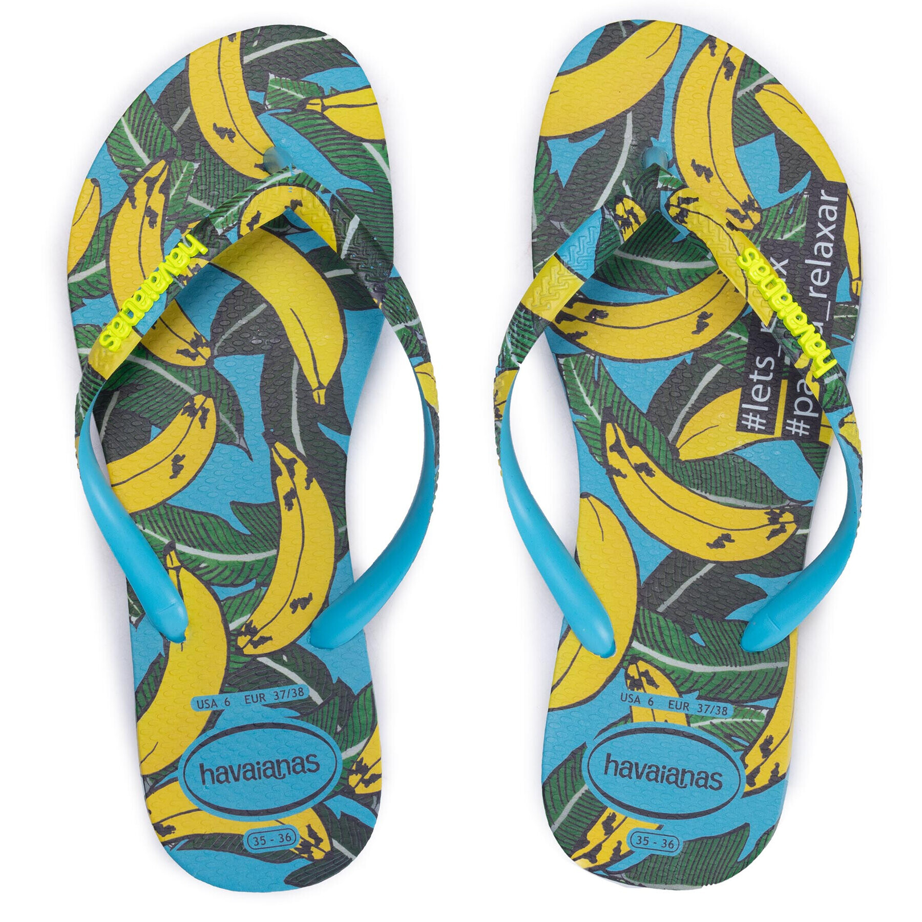 Havaianas Джапанки Slim Summer 41445340031 Син - Pepit.bg