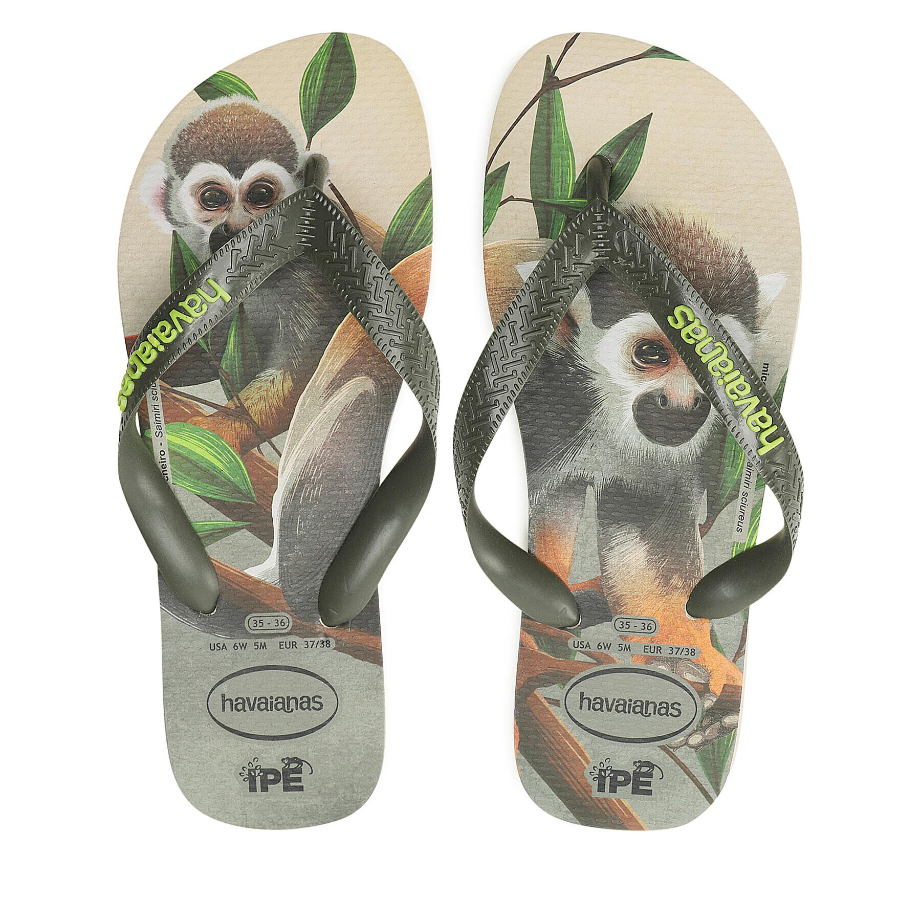 Havaianas Джапанки Ipe 40003969635 Зелен - Pepit.bg