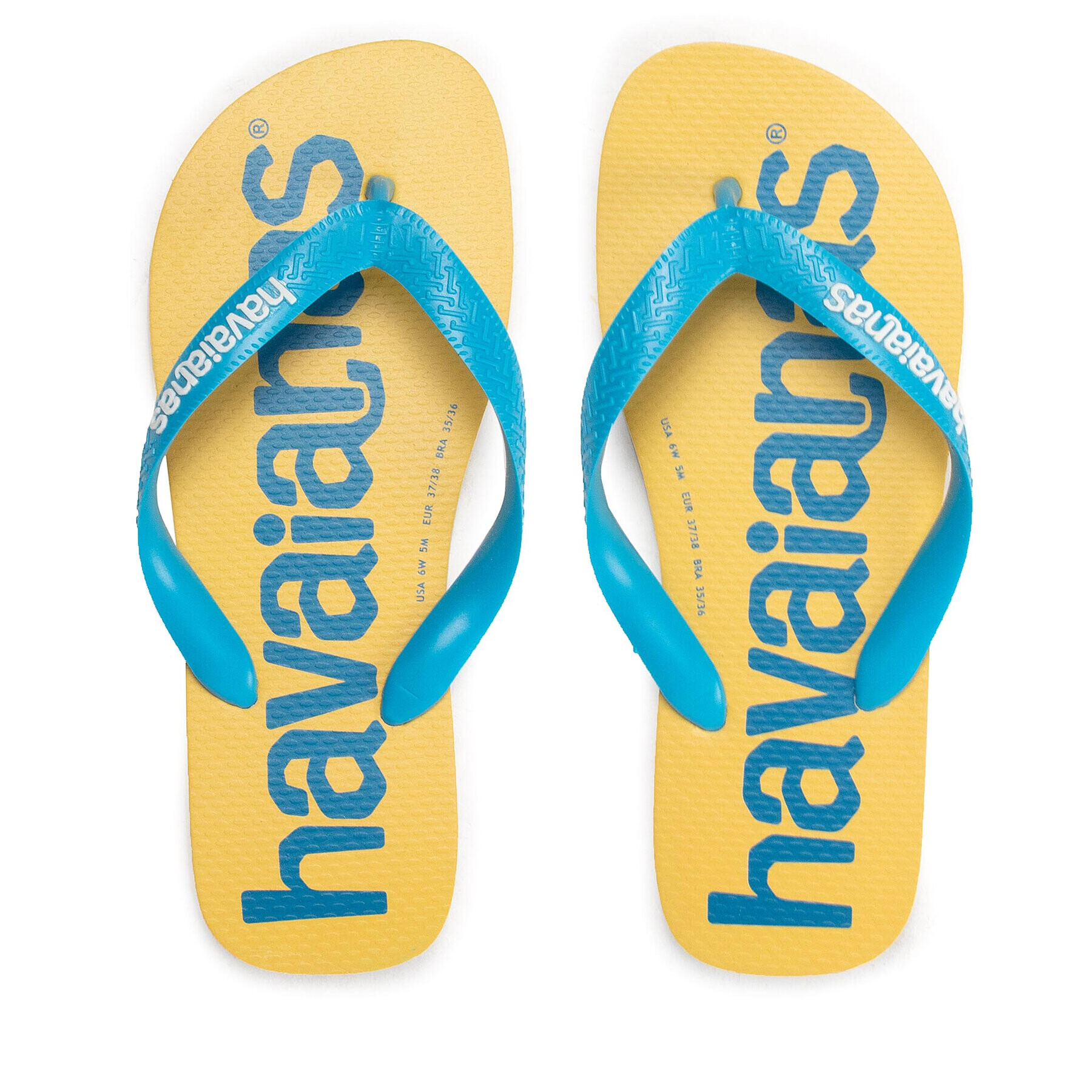 Havaianas Джапанки Logomania2 41457410121 Син - Pepit.bg