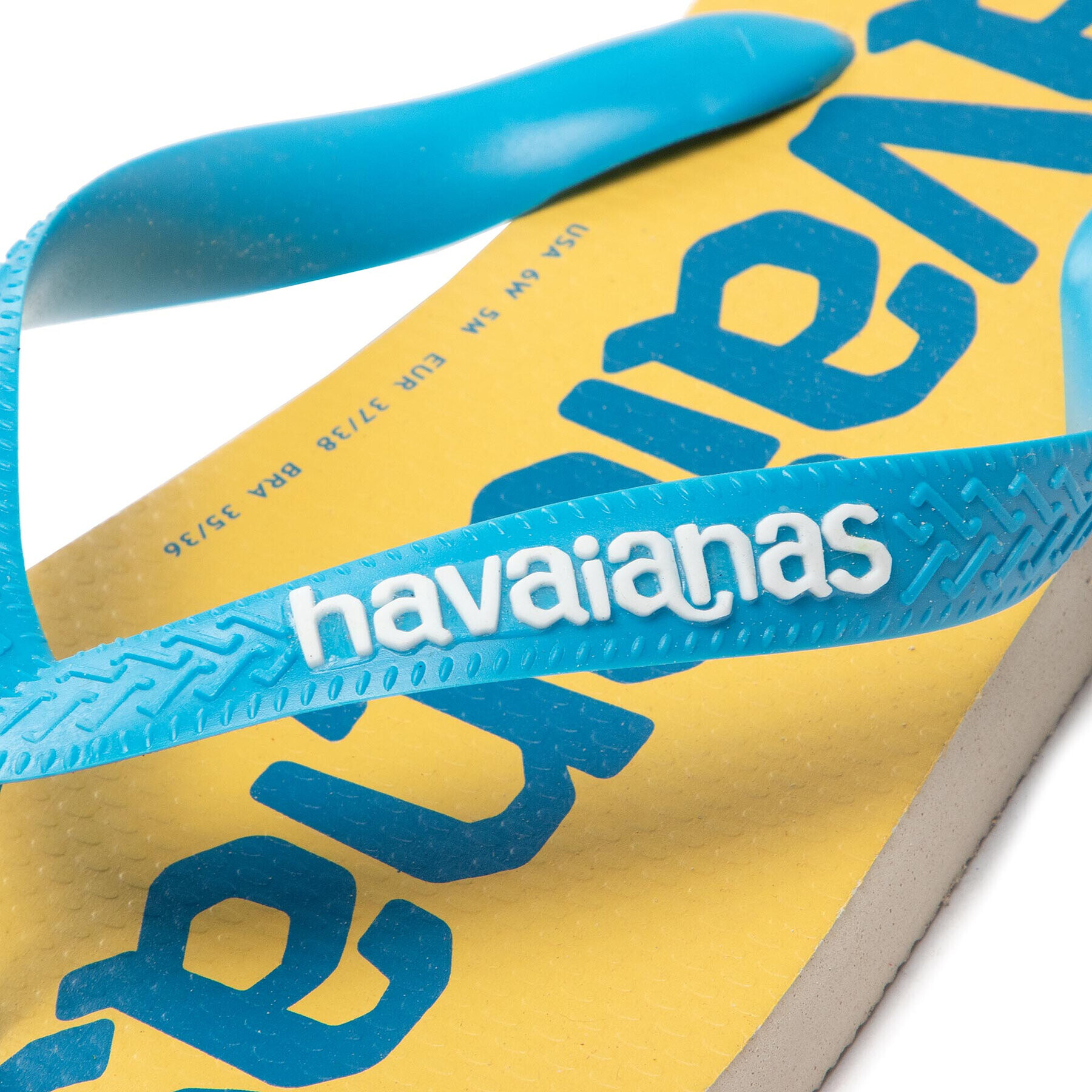 Havaianas Джапанки Logomania2 41457410121 Син - Pepit.bg