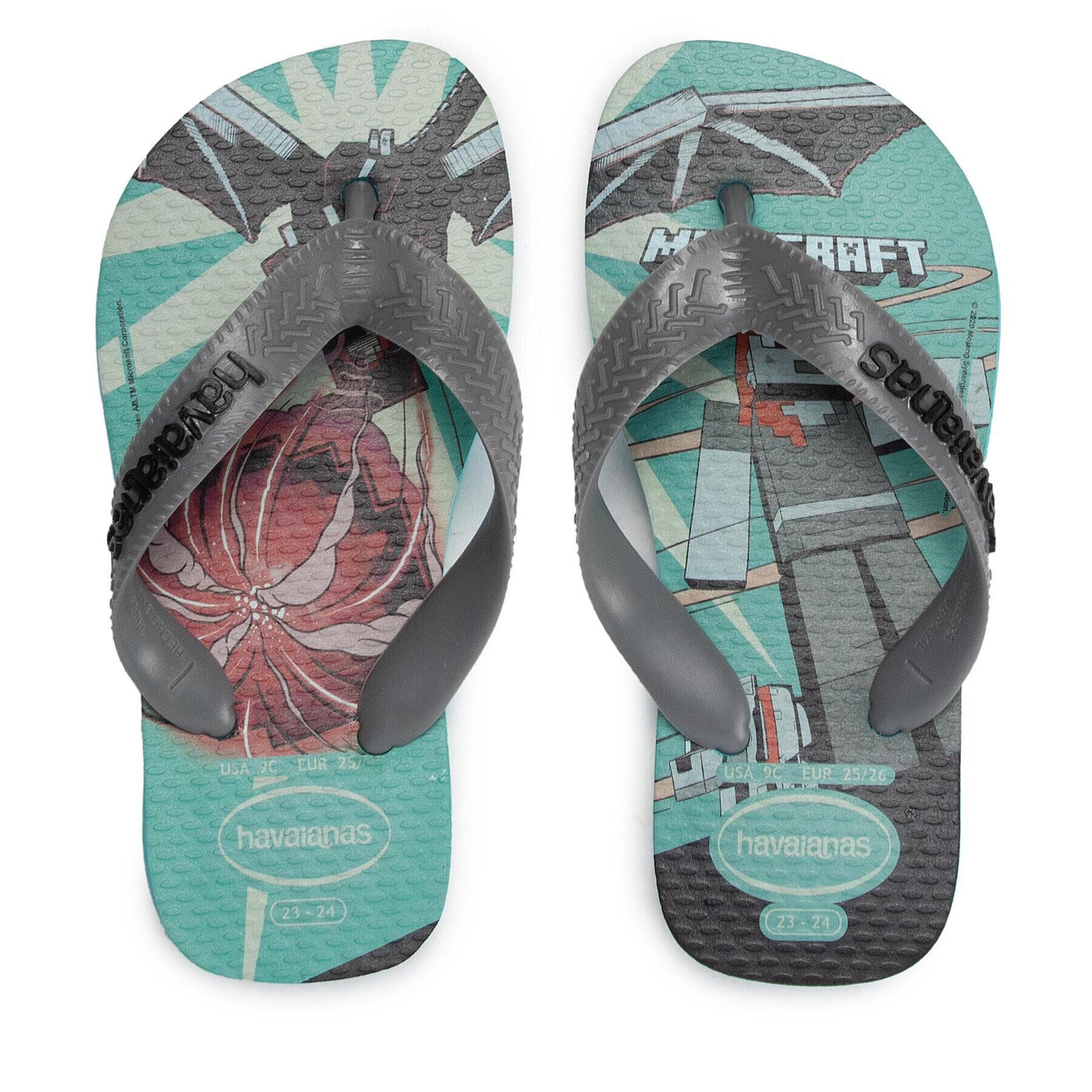 Havaianas Джапанки MINECRAFT 41451250031 Сив - Pepit.bg