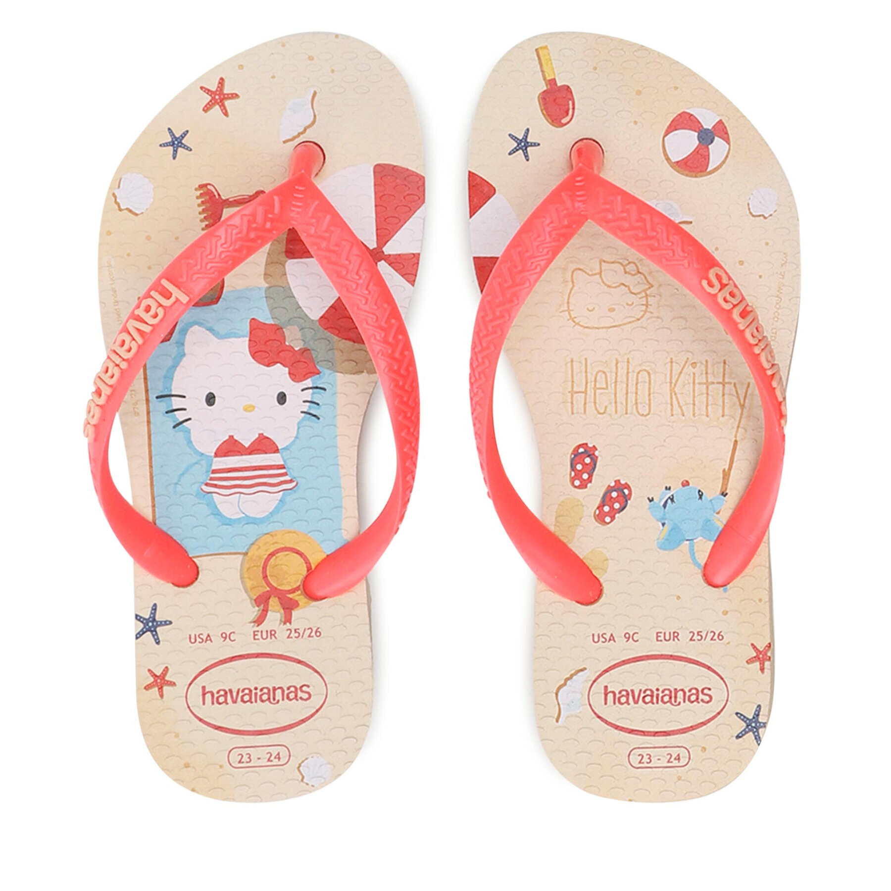 Havaianas Джапанки Sl Hello Kitty 41457480570 Червен - Pepit.bg
