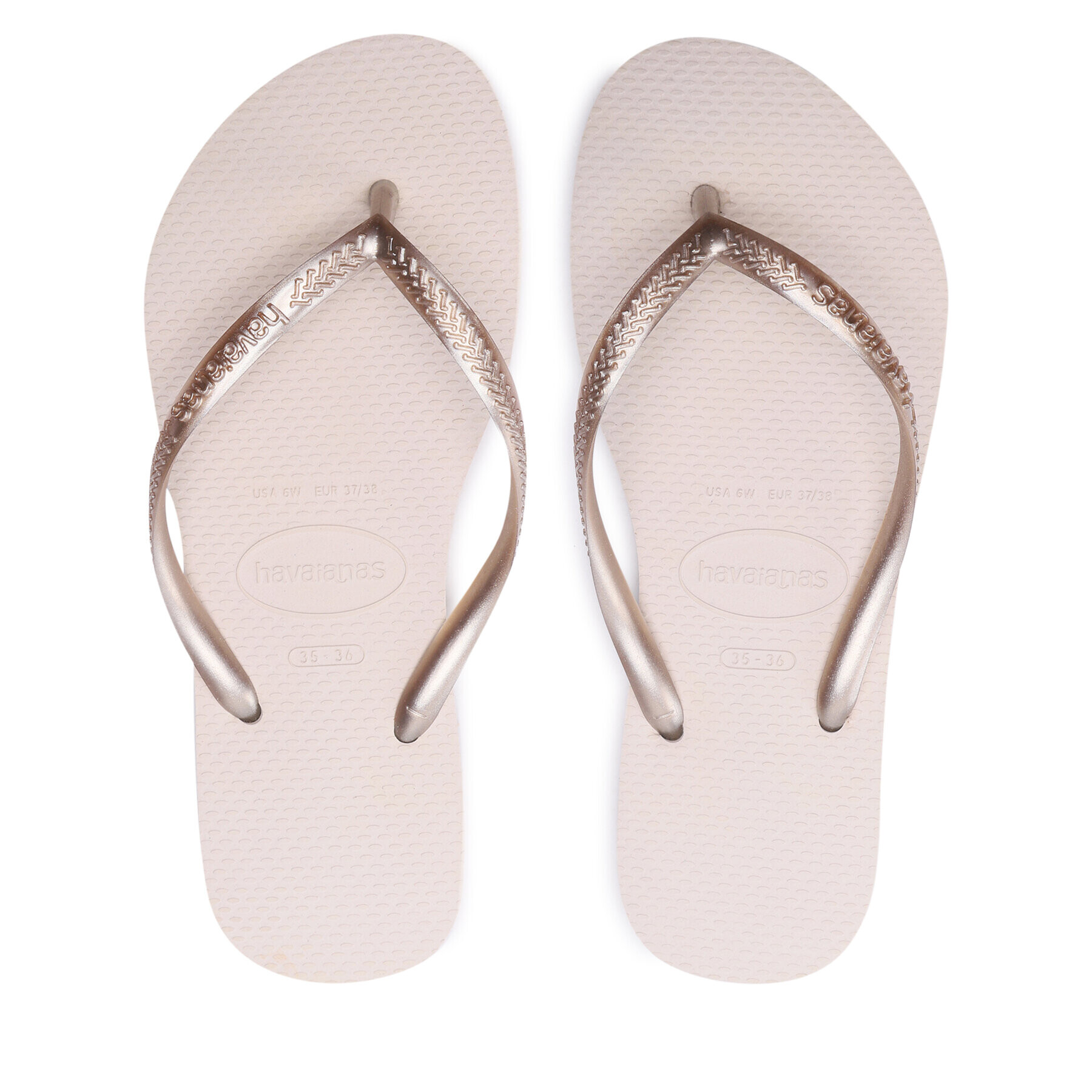 Havaianas Джапанки Slim 40000300121 Златист - Pepit.bg