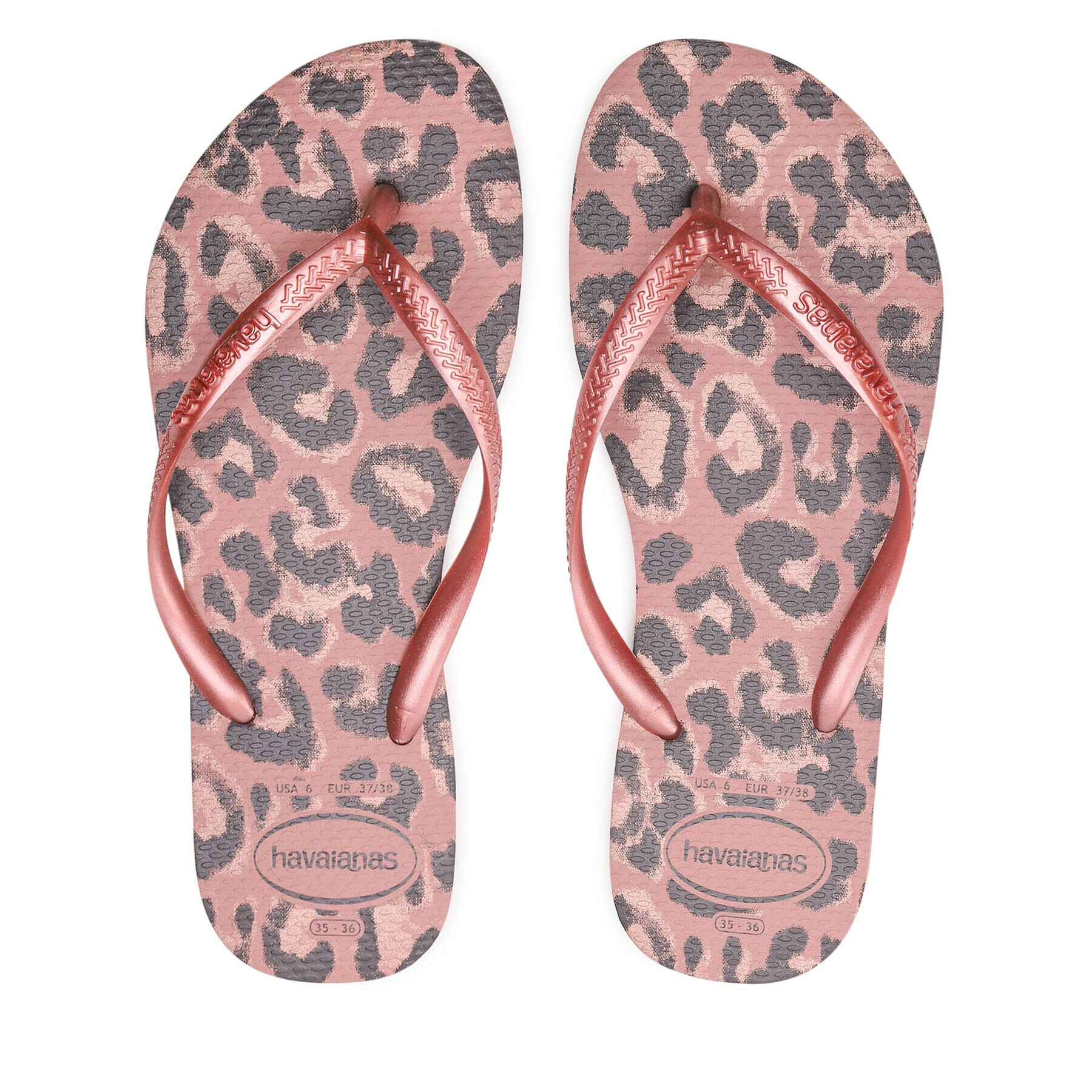 Havaianas Джапанки Slim Animals 4.103.352.9898 Розов - Pepit.bg