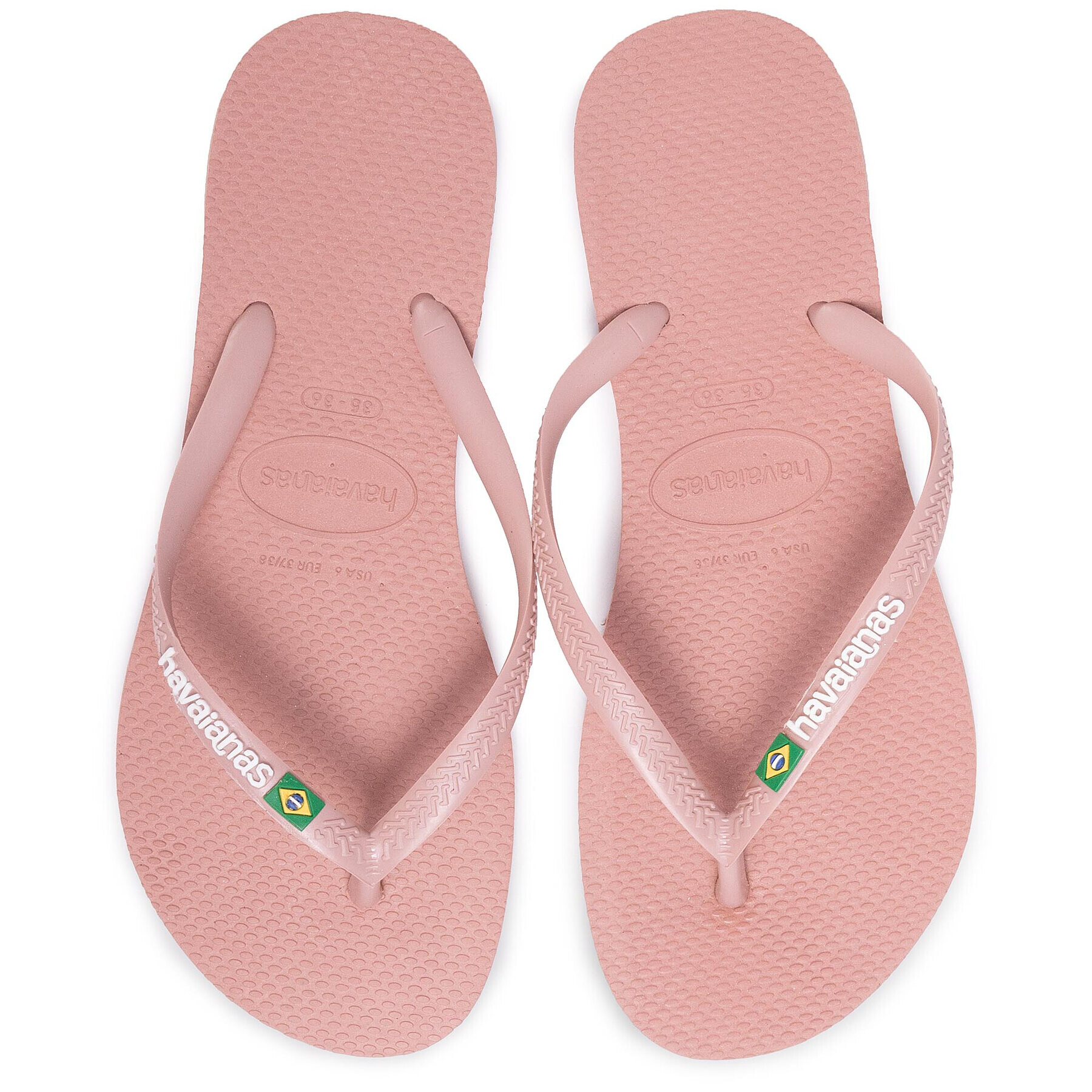 Havaianas Джапанки Slim Brasil Fc 41407133544 Розов - Pepit.bg