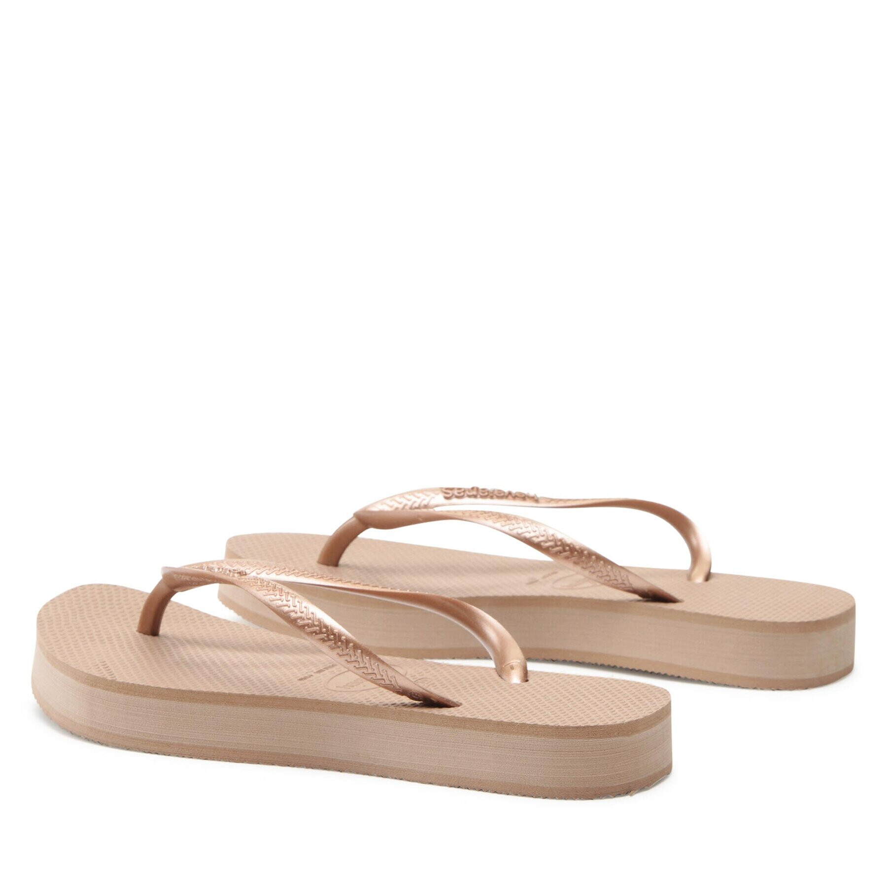 Havaianas Джапанки Slim Flatform 41445373581 Кафяв - Pepit.bg