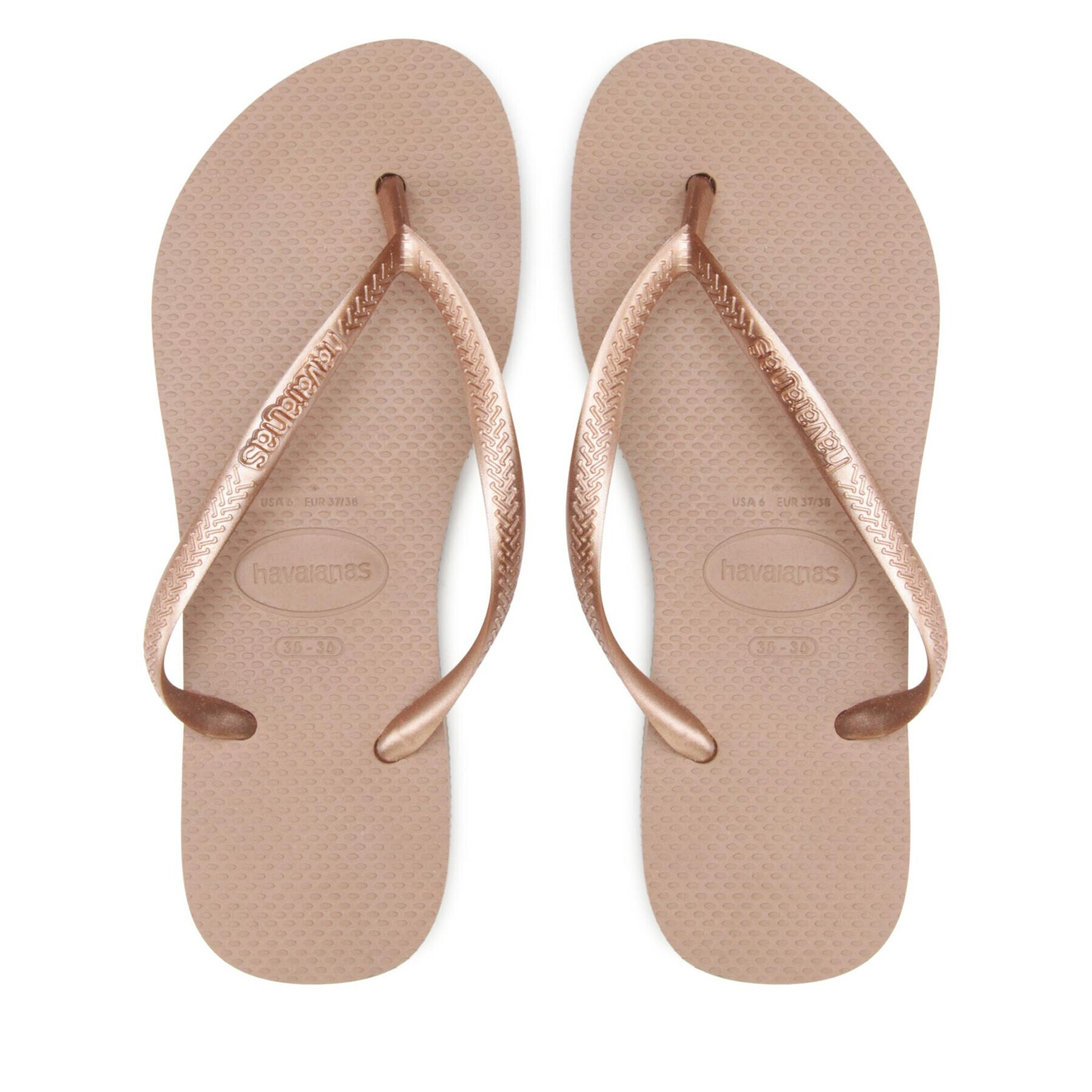 Havaianas Джапанки Slim Flatform 41445373581 Кафяв - Pepit.bg