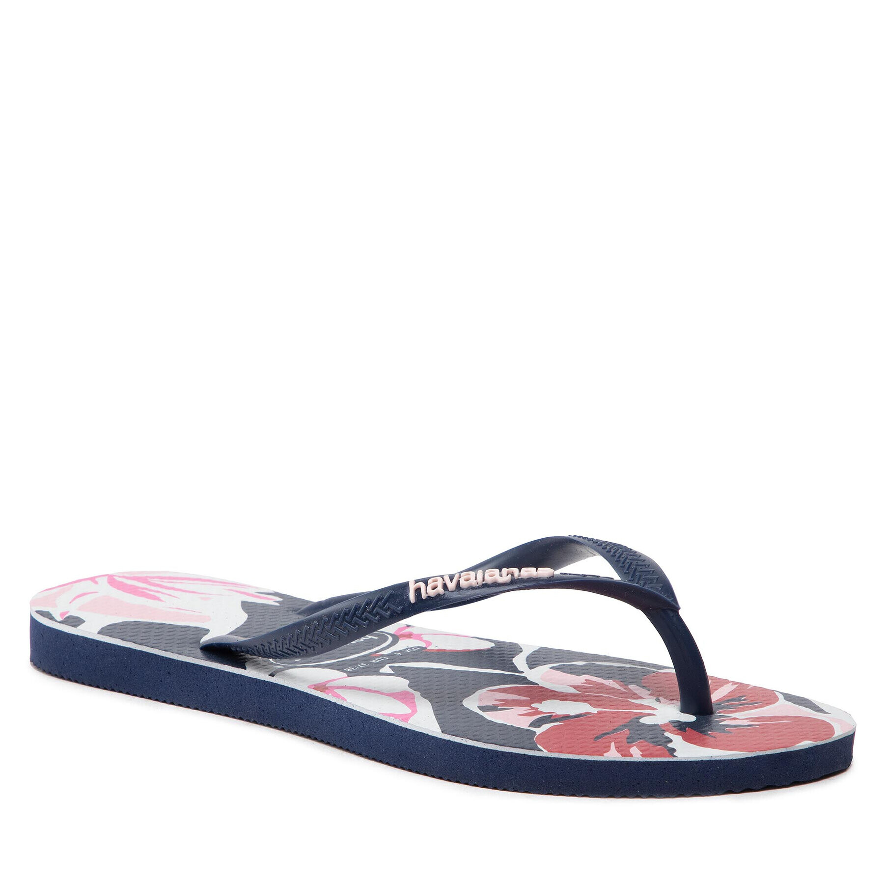 Havaianas Джапанки Slim Floral Basic 41454604368 Тъмносин - Pepit.bg