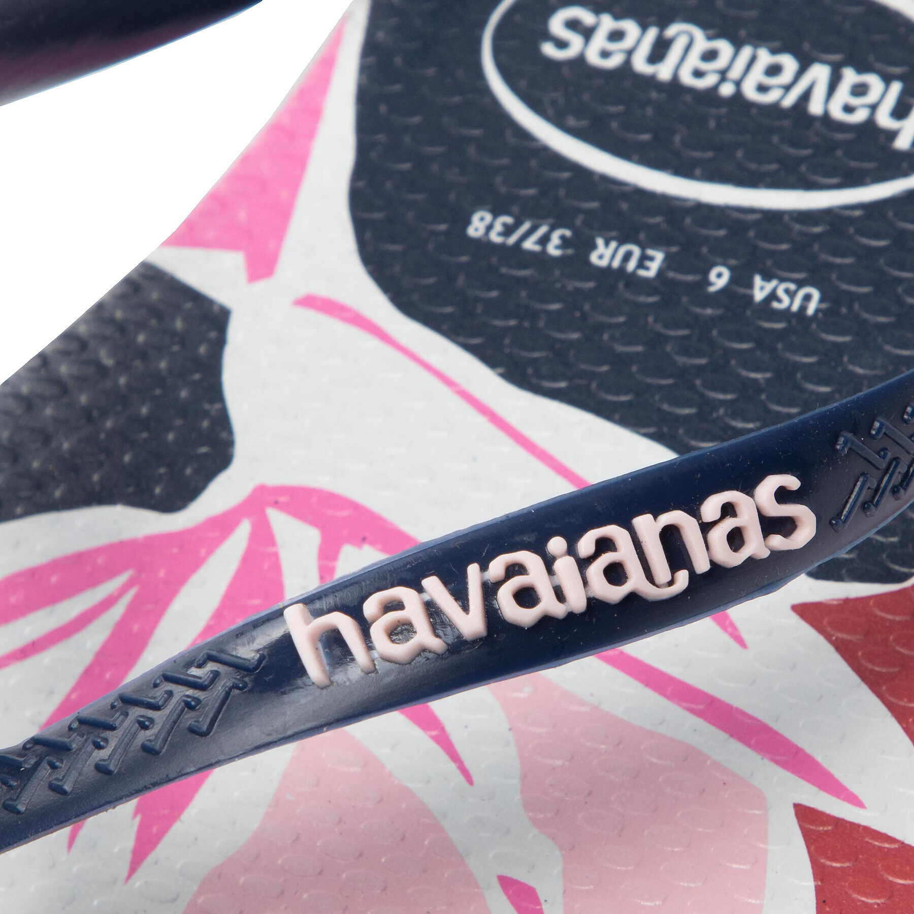 Havaianas Джапанки Slim Floral Basic 41454604368 Тъмносин - Pepit.bg