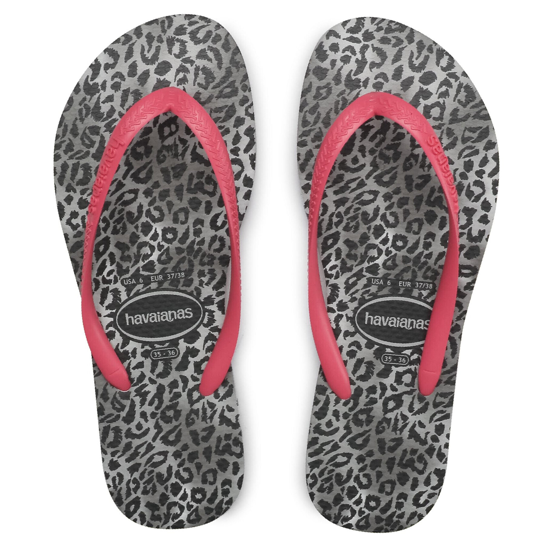 Havaianas Джапанки Slim Leopard 41454800090 Розов - Pepit.bg