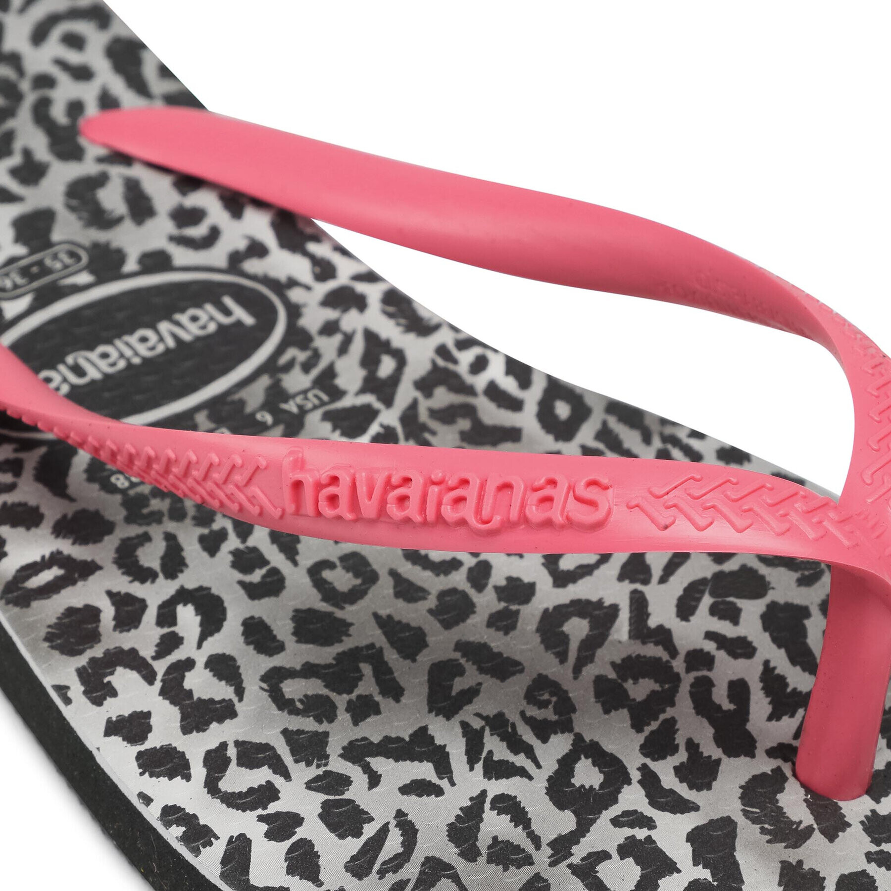 Havaianas Джапанки Slim Leopard 41454800090 Розов - Pepit.bg