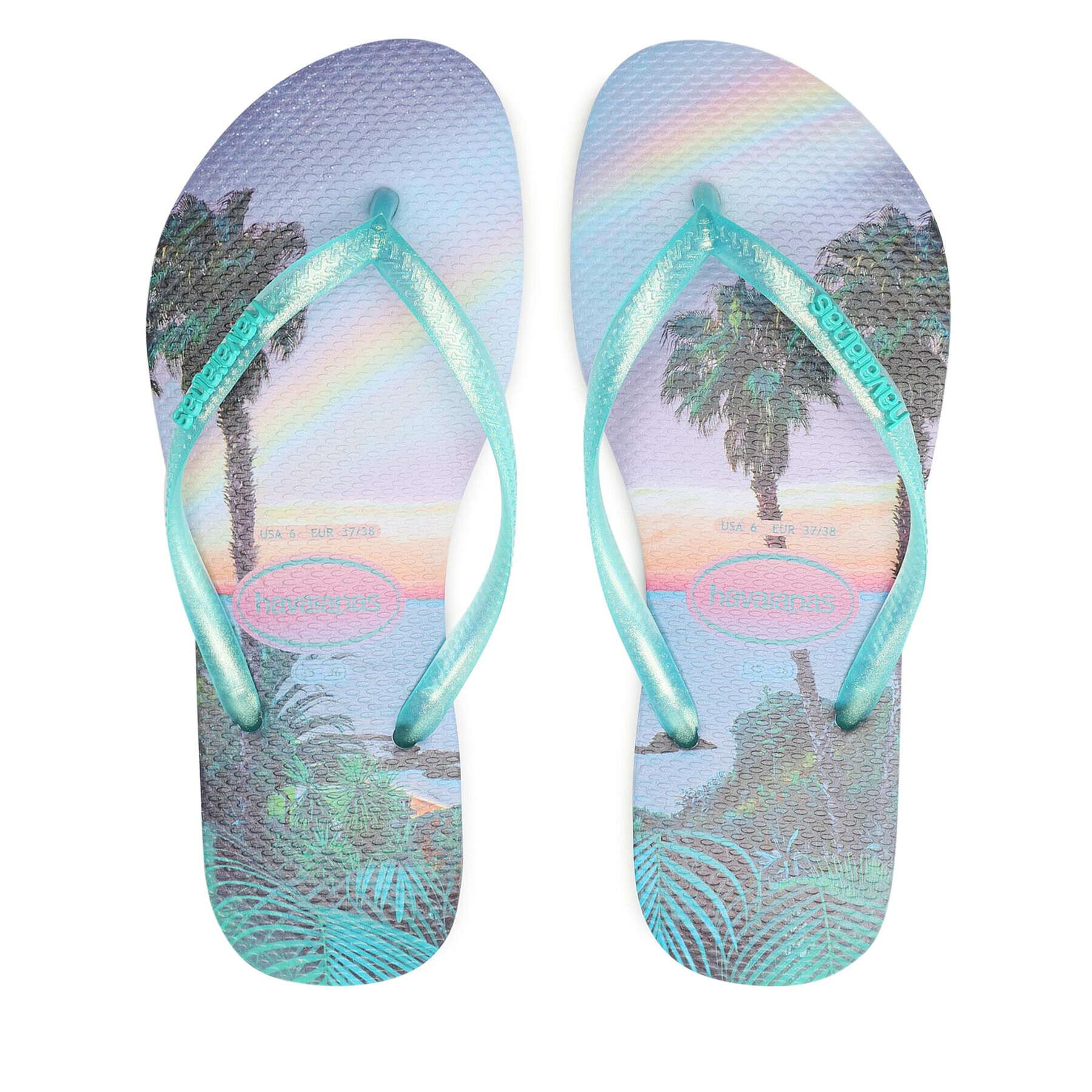 Havaianas Джапанки Slim Paisage 41326145251 Син - Pepit.bg