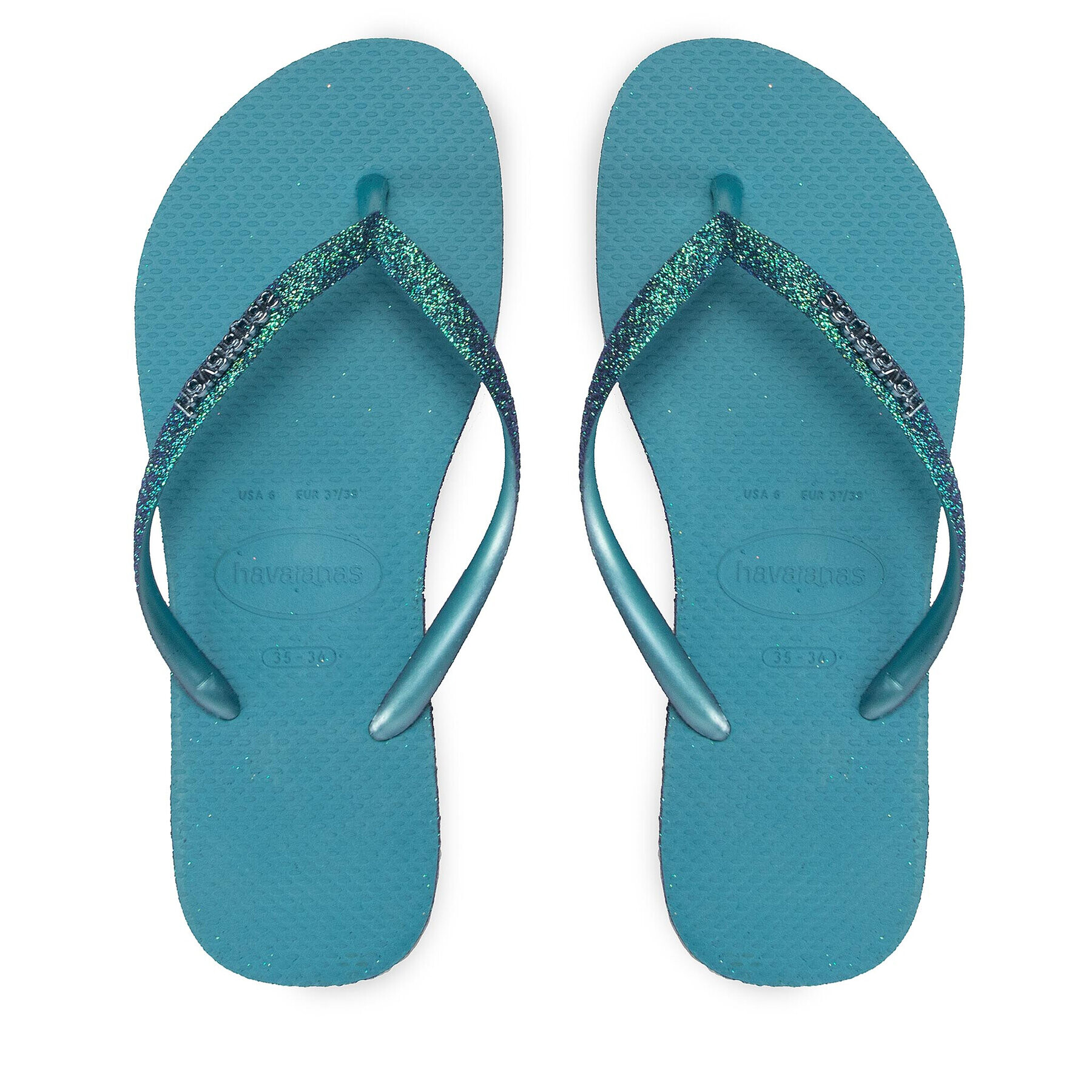 Havaianas Джапанки Slim Sparkle II 41469371671 Син - Pepit.bg
