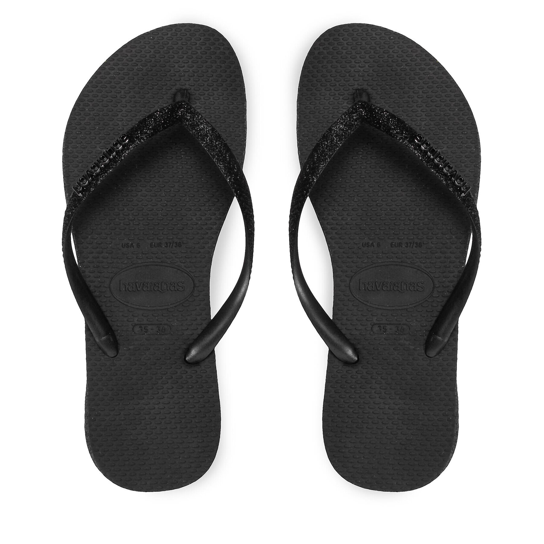 Havaianas Джапанки Slim Sparkle Me 41460930090 Черен - Pepit.bg