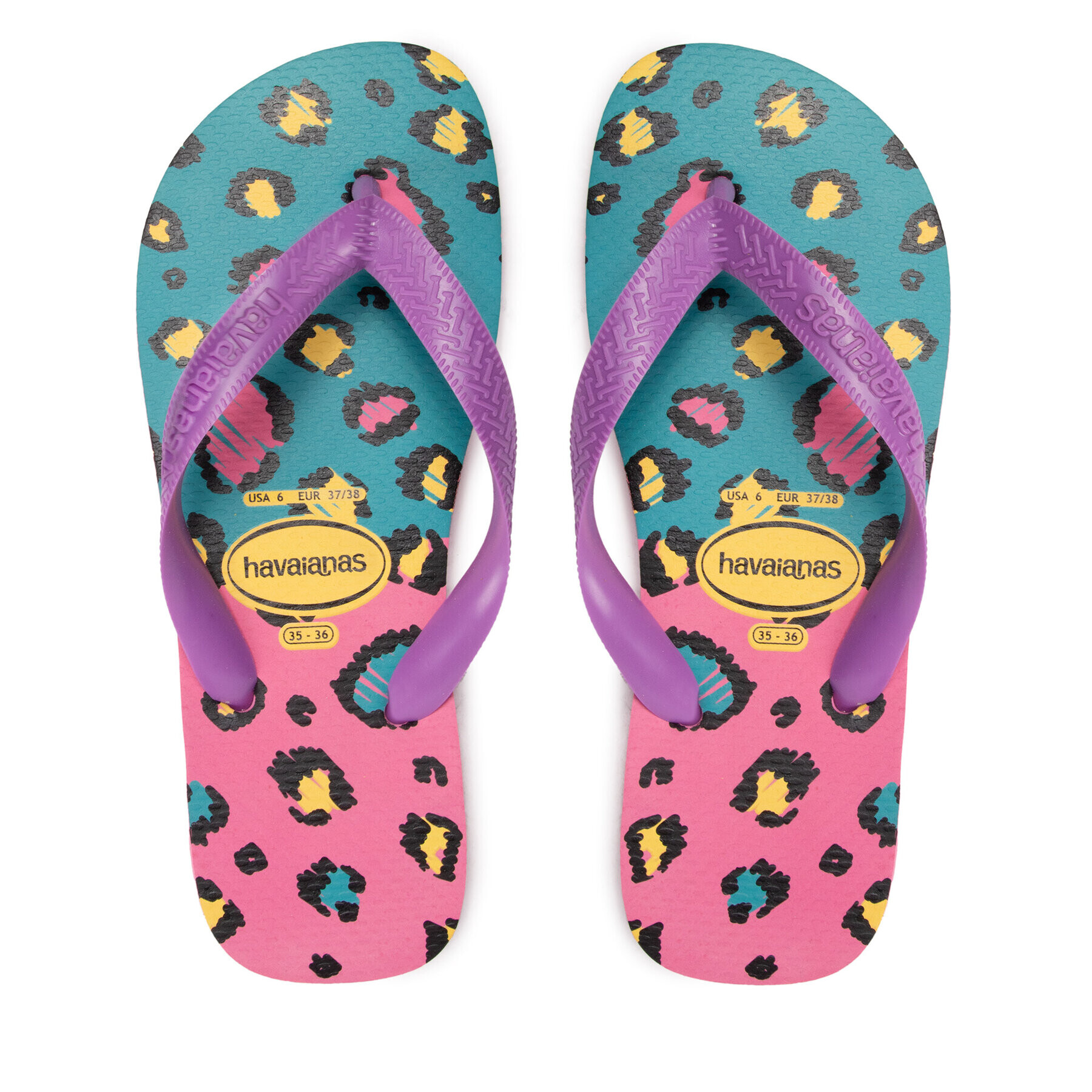 Havaianas Джапанки Top Animals 41329200129 Виолетов - Pepit.bg