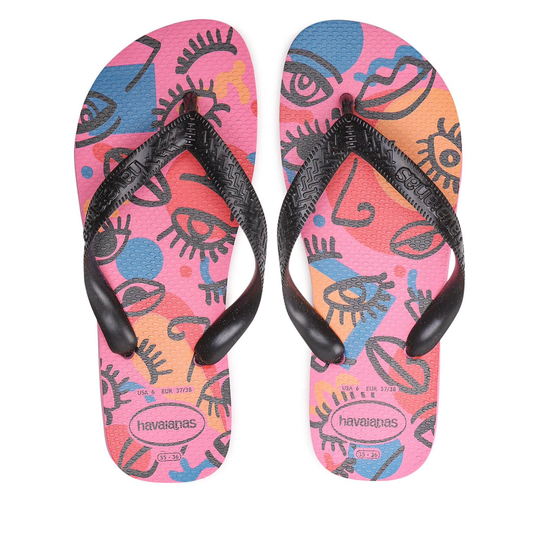 Havaianas Джапанки Top Cool 41402580129 Черен - Pepit.bg