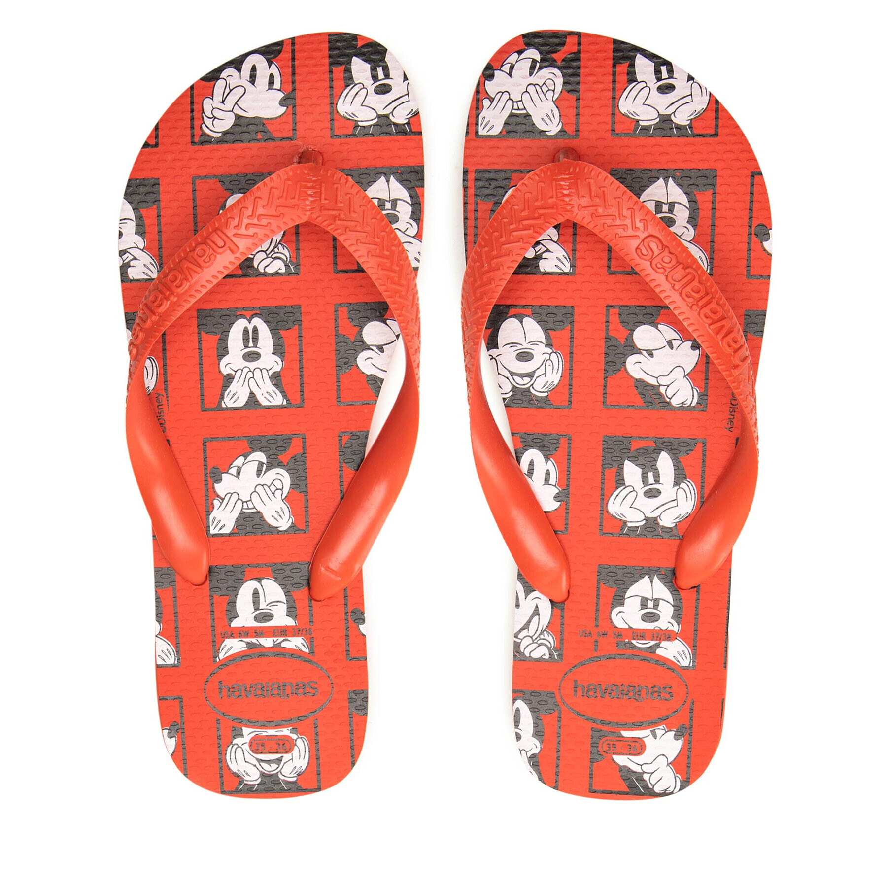 Havaianas Джапанки Top Disney 41394125778 Червен - Pepit.bg