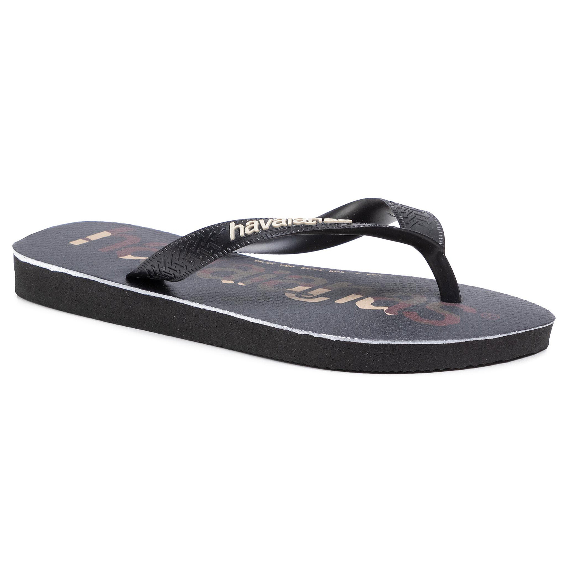 Havaianas Джапанки Top Logo Mania Fc 41442644058 Черен - Pepit.bg