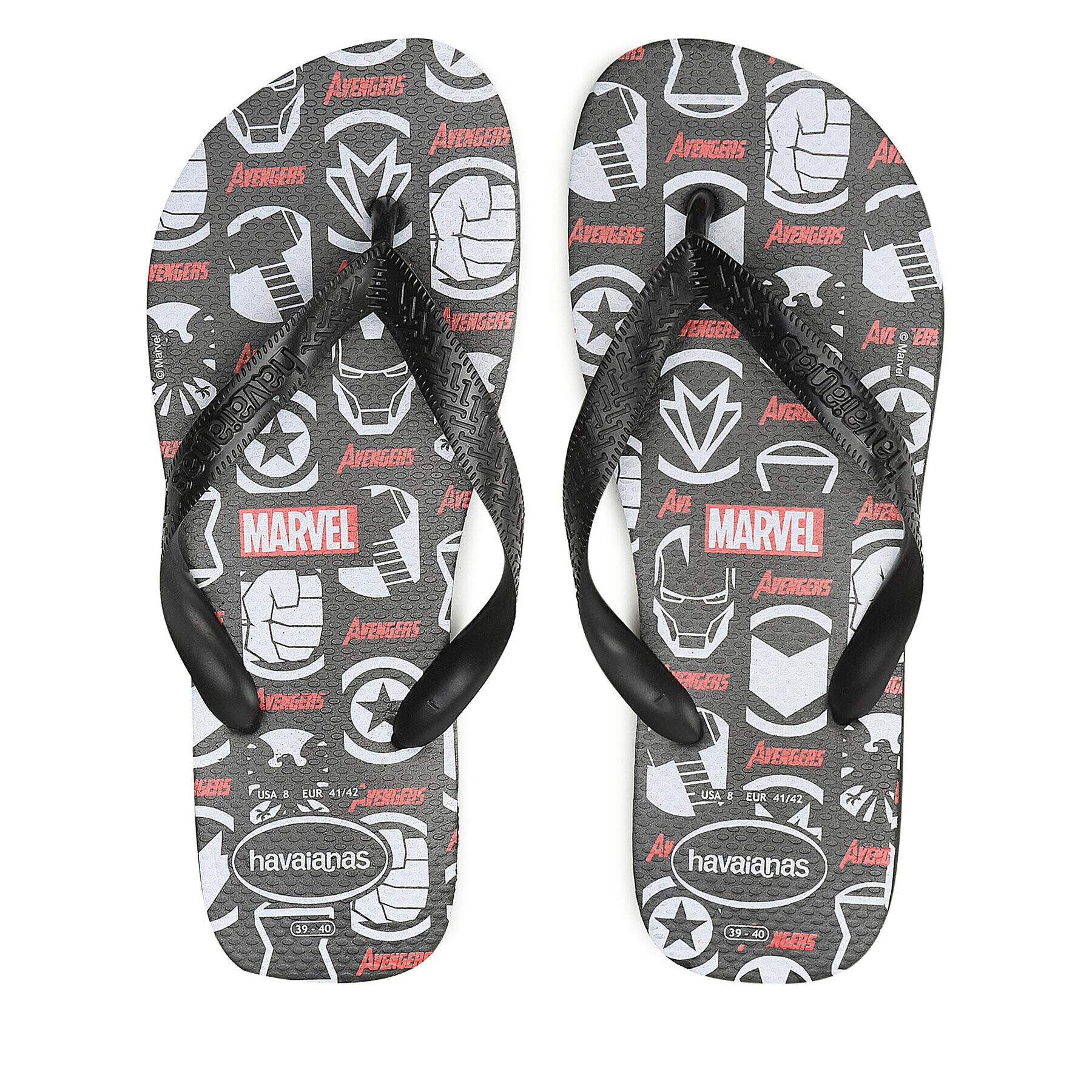 Havaianas Джапанки Top Marvel Lgmn 41469530090 Черен - Pepit.bg