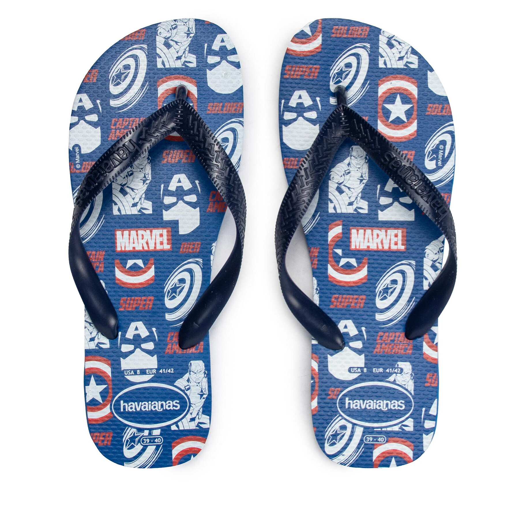 Havaianas Джапанки Top Marvel Lgmn 41469533847 Тъмносин - Pepit.bg