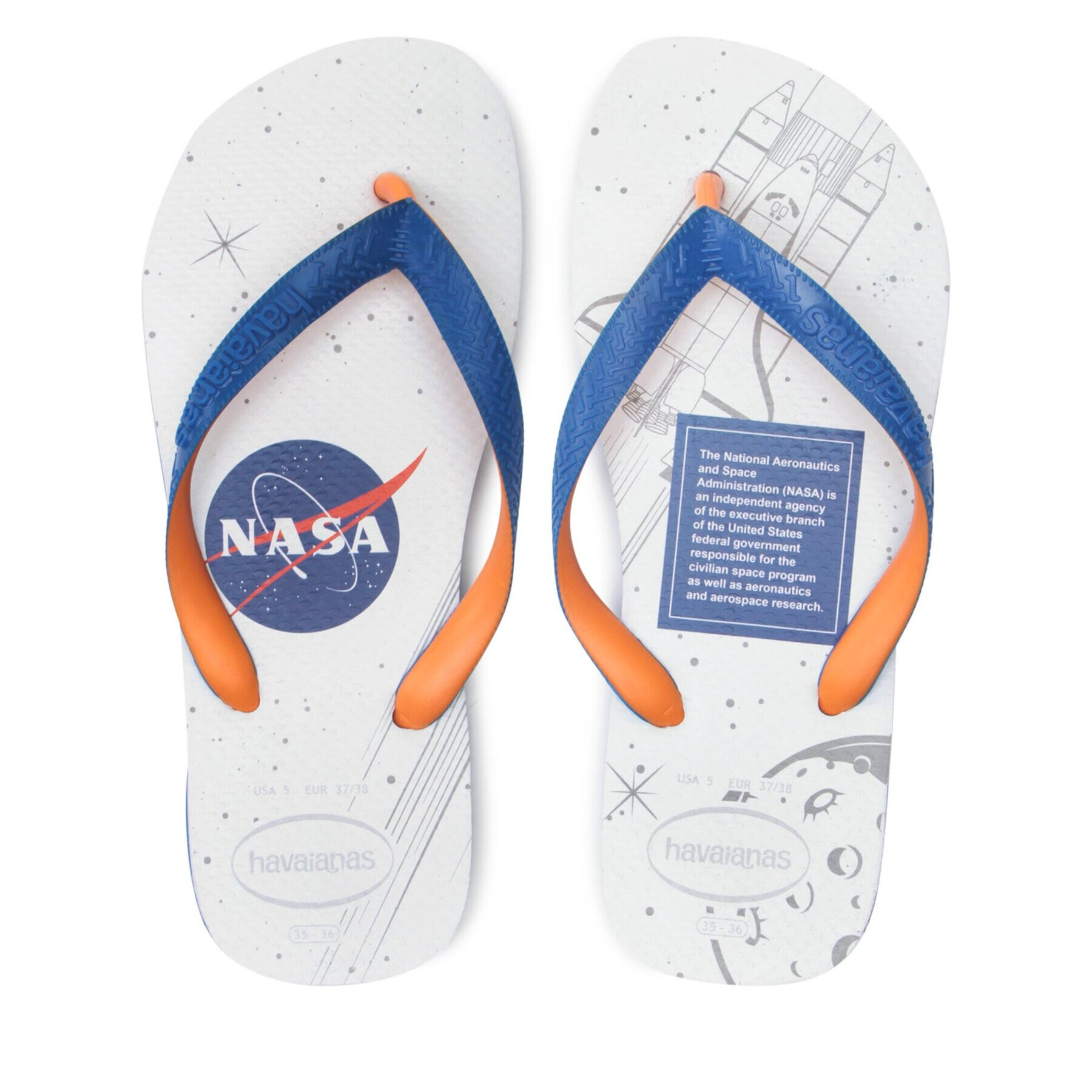 Havaianas Джапанки Top Nasa 4147262 Син - Pepit.bg