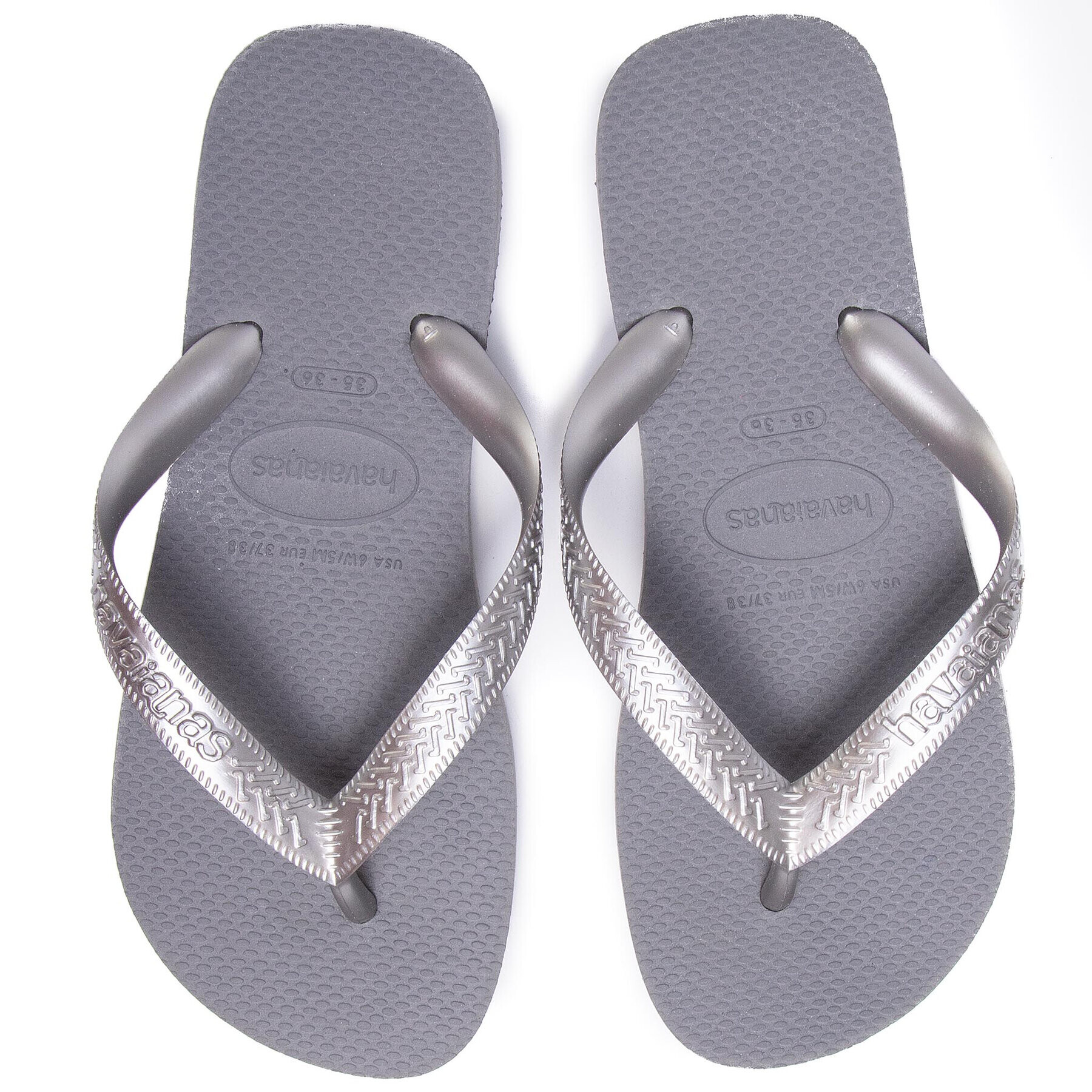 Havaianas Джапанки Top Tiras Cf 41374285178 Сив - Pepit.bg