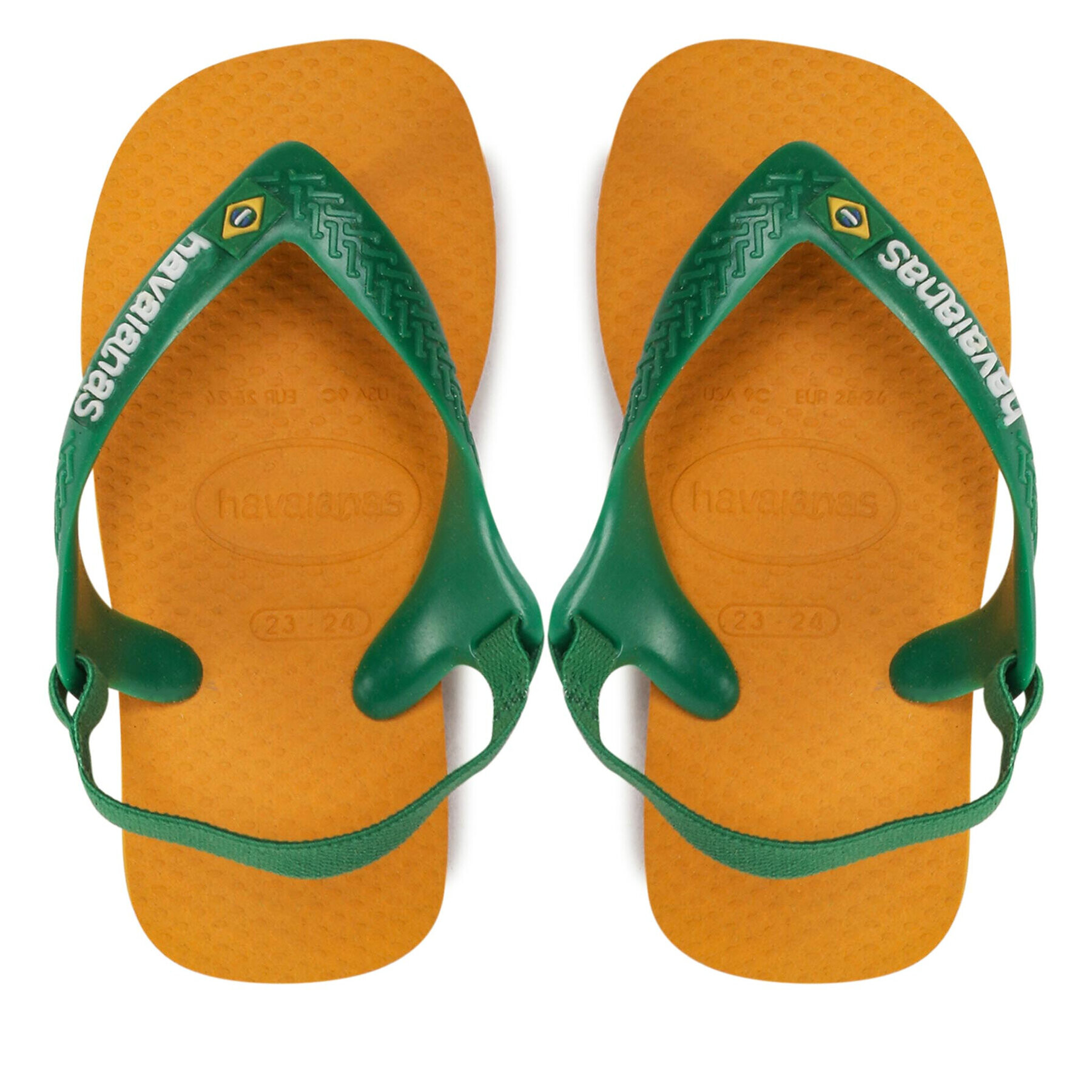 Havaianas Сандали Brasil Logo 41405776362 Зелен - Pepit.bg