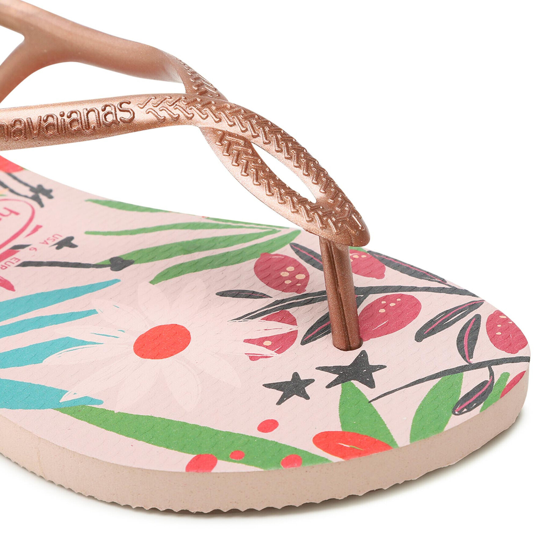 Havaianas Сандали Luna Print 41372593606 Кафяв - Pepit.bg