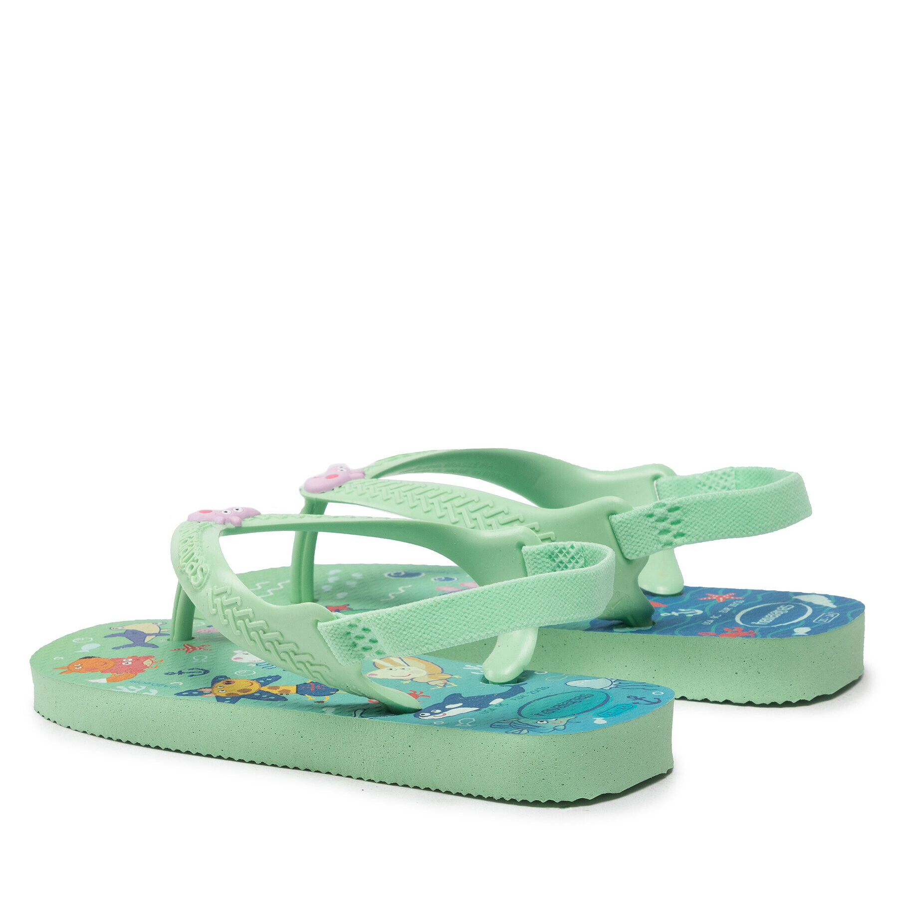 Havaianas Сандали Peppa Pig 41459806617 Зелен - Pepit.bg