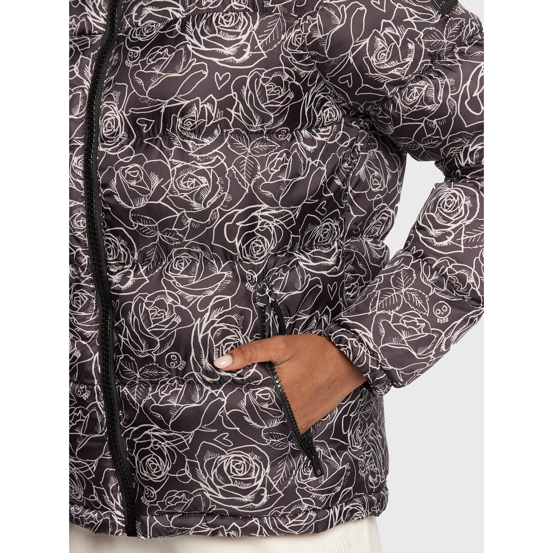 Head Пухено яке Rebels Star Phase 824142 Черен Regular Fit - Pepit.bg