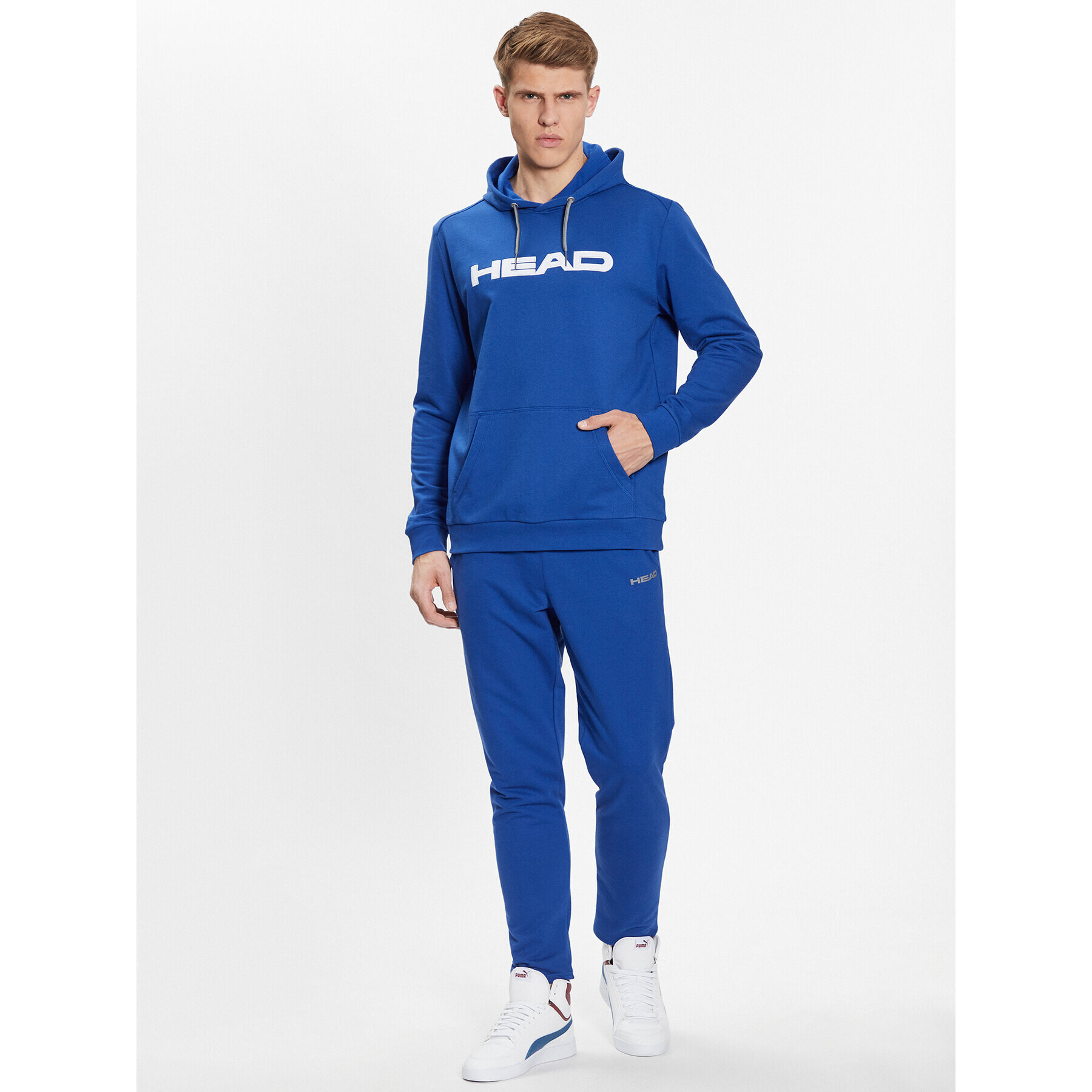 Head Суитшърт Club Byron 811449 Син Regular Fit - Pepit.bg