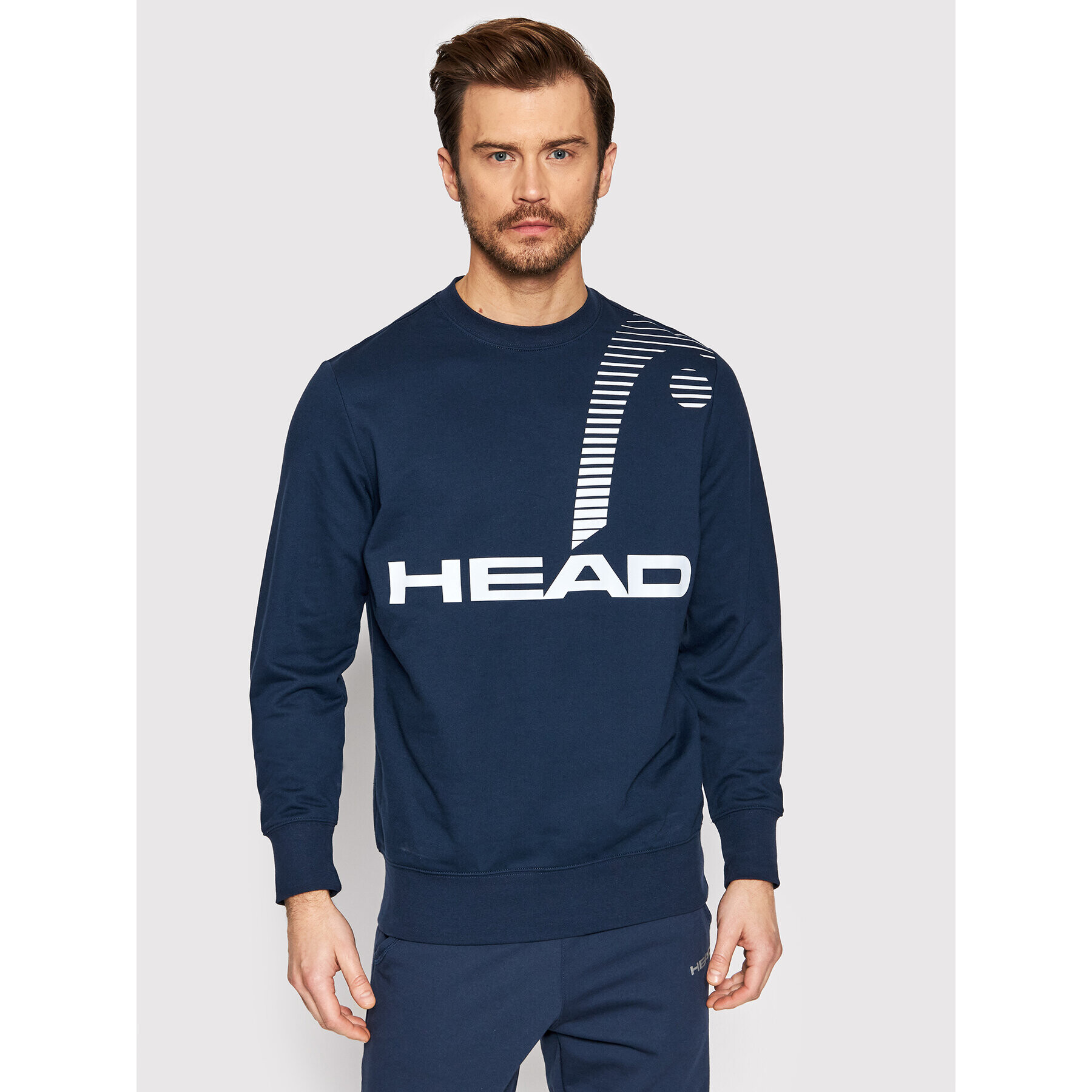 Head Суитшърт Rally 811321 Тъмносин Regular Fit - Pepit.bg