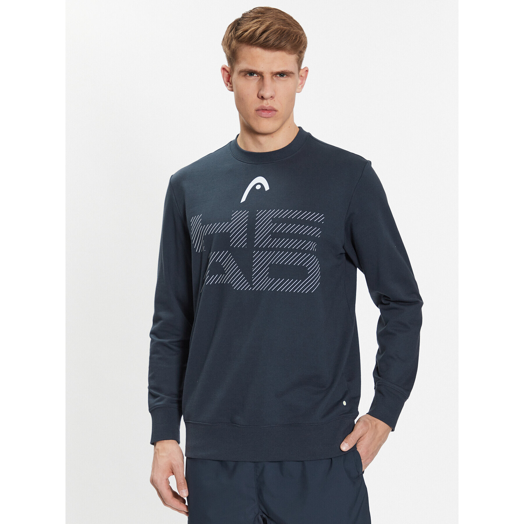 Head Суитшърт Rally 811393 Тъмносин Regular Fit - Pepit.bg