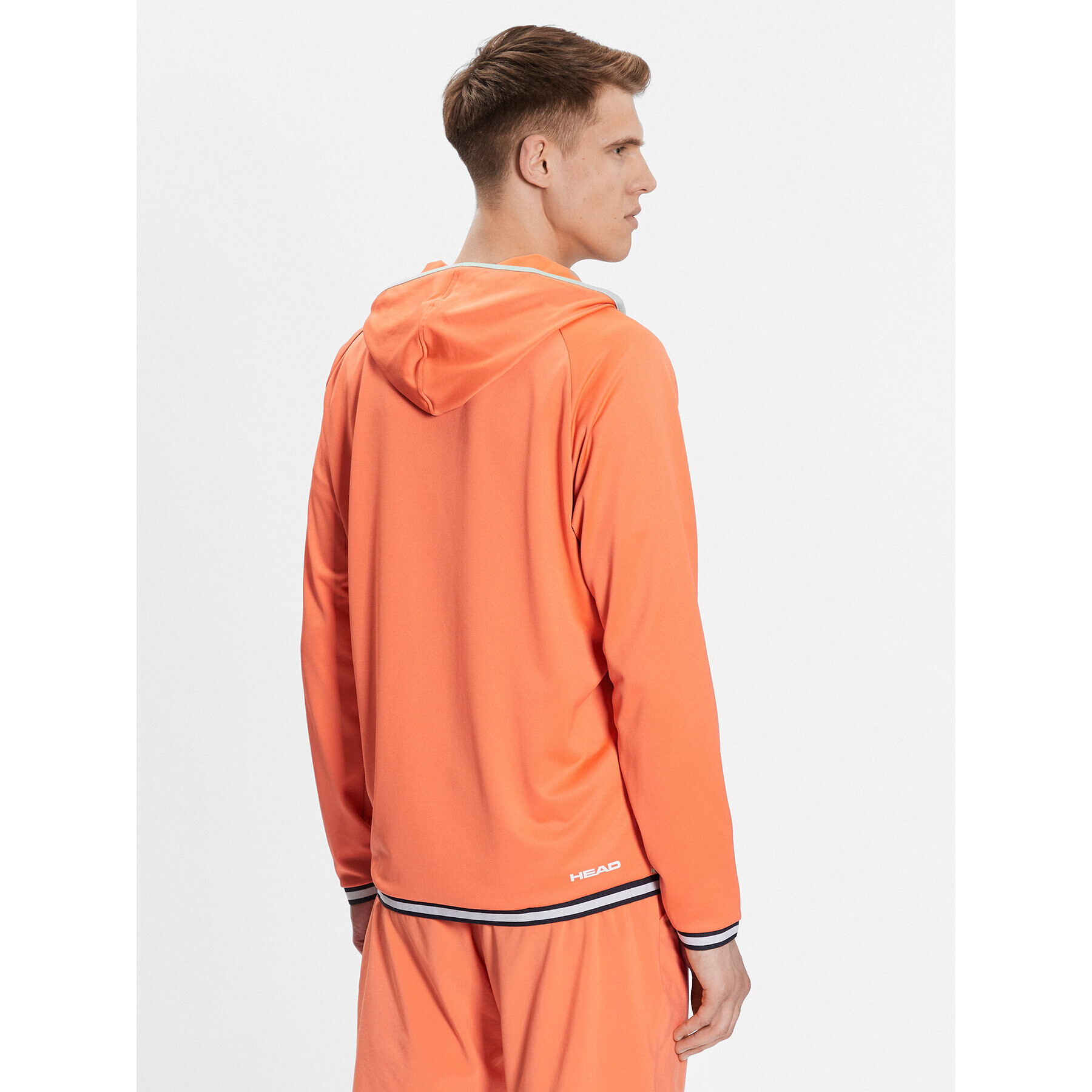 Head Суитшърт Topspin 811493 Оранжев Regular Fit - Pepit.bg